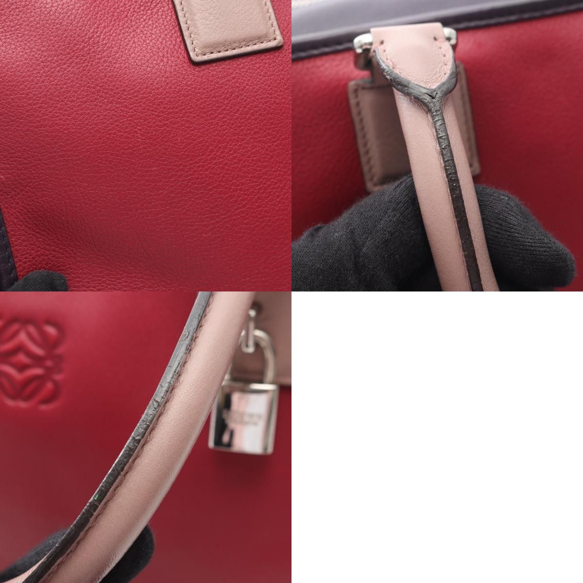 Loewe Loewe Loewe Amazona 36 Leather Handbag Leather Handbag DUTY FREE for USA Size ONE SIZE - 10 Thumbnail