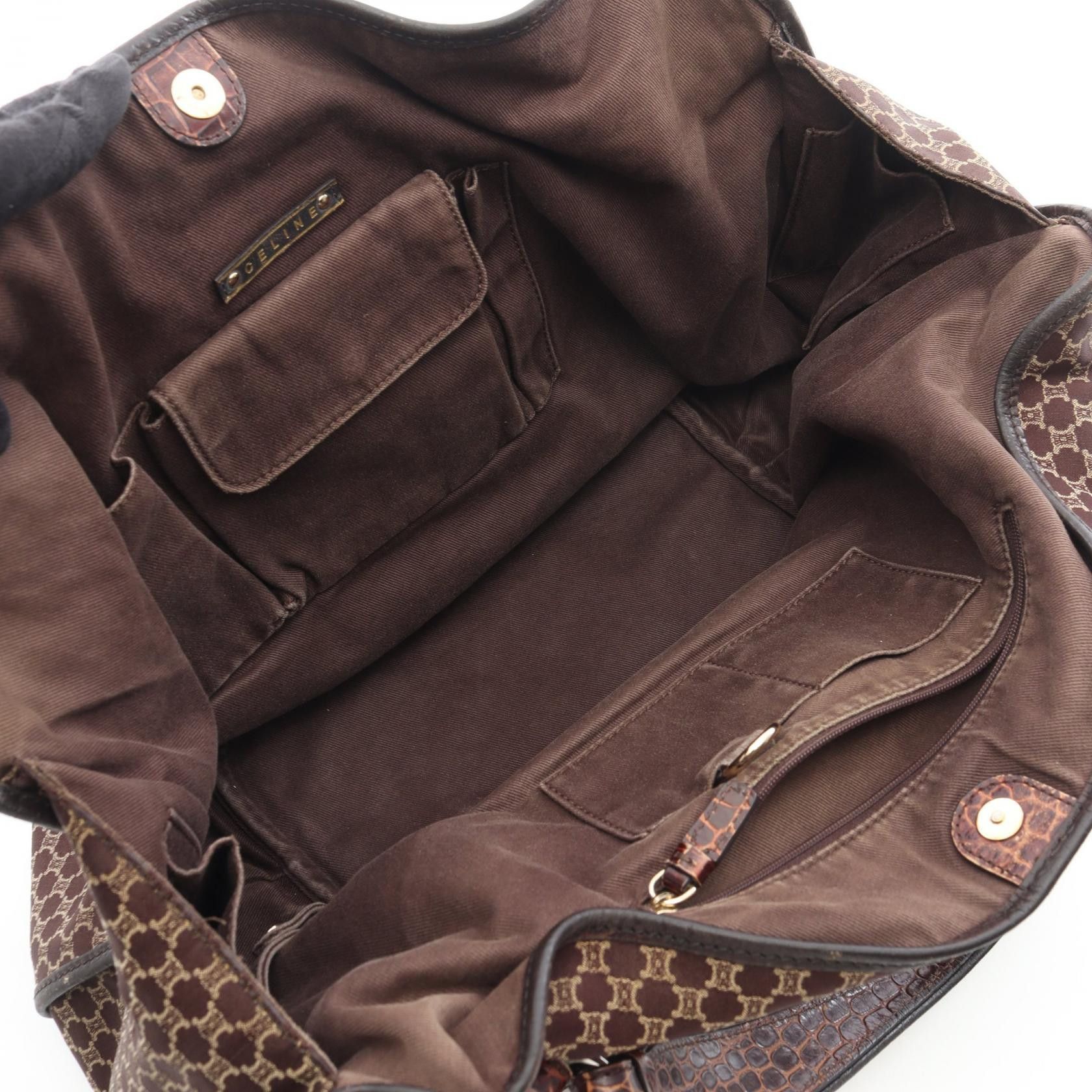 Celine Celine CELINE Bittersweet Macadamus Leather Handbag Leather Handbag DUTY FREE for USA Size ONE SIZE - 3 Thumbnail