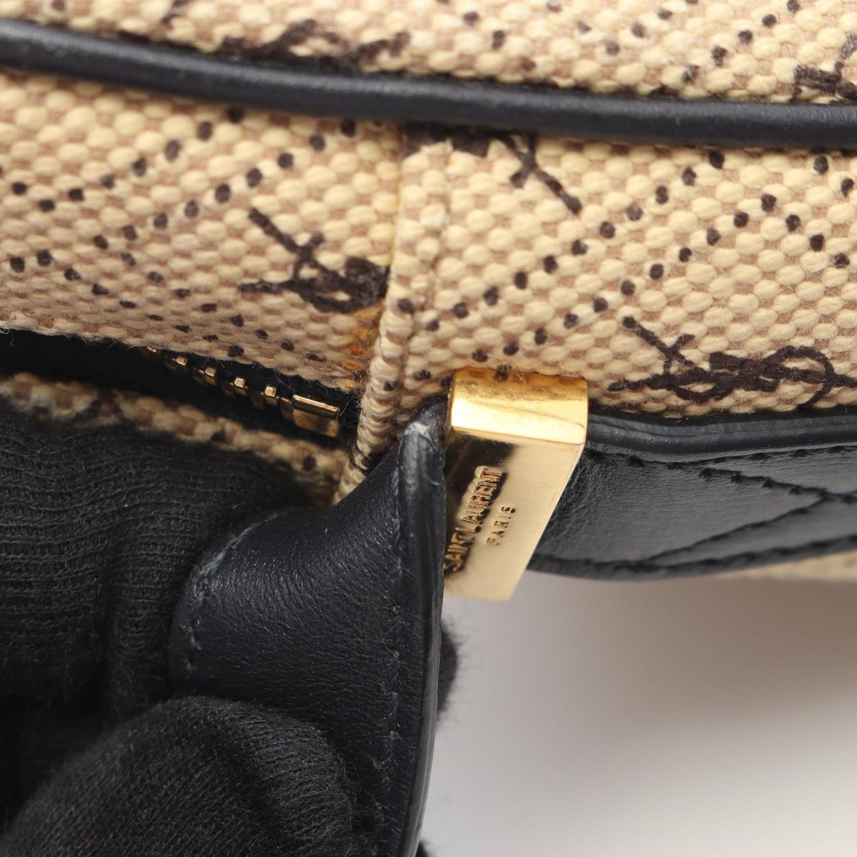 Yves Saint Laurent Yves Saint Laurent Saint Laurent Paris Monogram camera bag shoulder bag Textile Shoulder Bag 568608 DUTY FREE for USA Size ONE SIZE - 8 Thumbnail