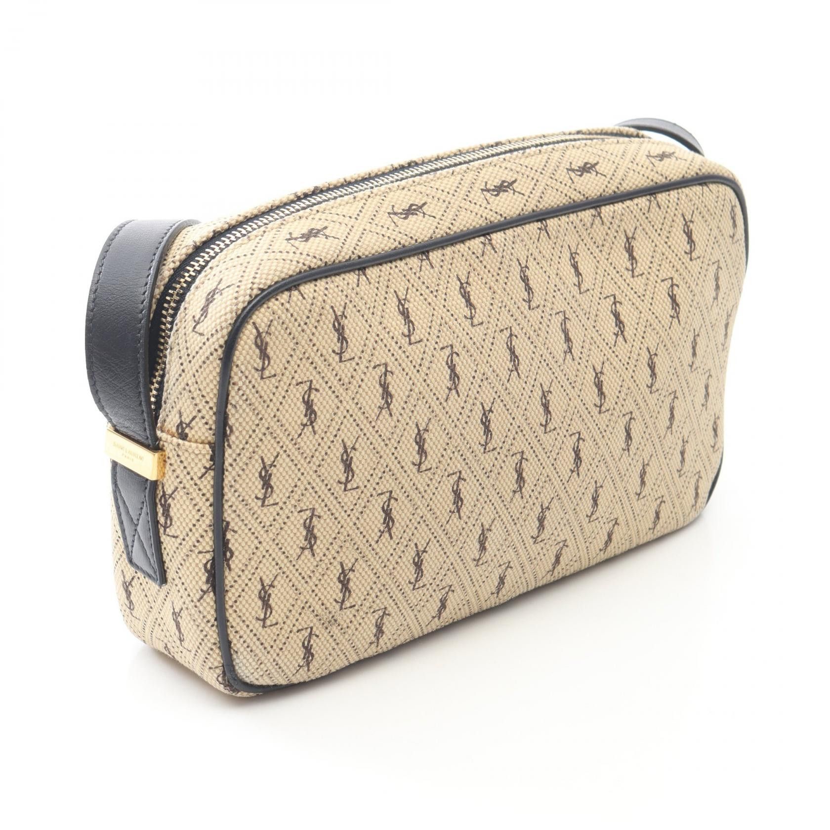Yves Saint Laurent Yves Saint Laurent Saint Laurent Paris Monogram camera bag shoulder bag Textile Shoulder Bag 568608 DUTY FREE for USA Size ONE SIZE - 2 Thumbnail