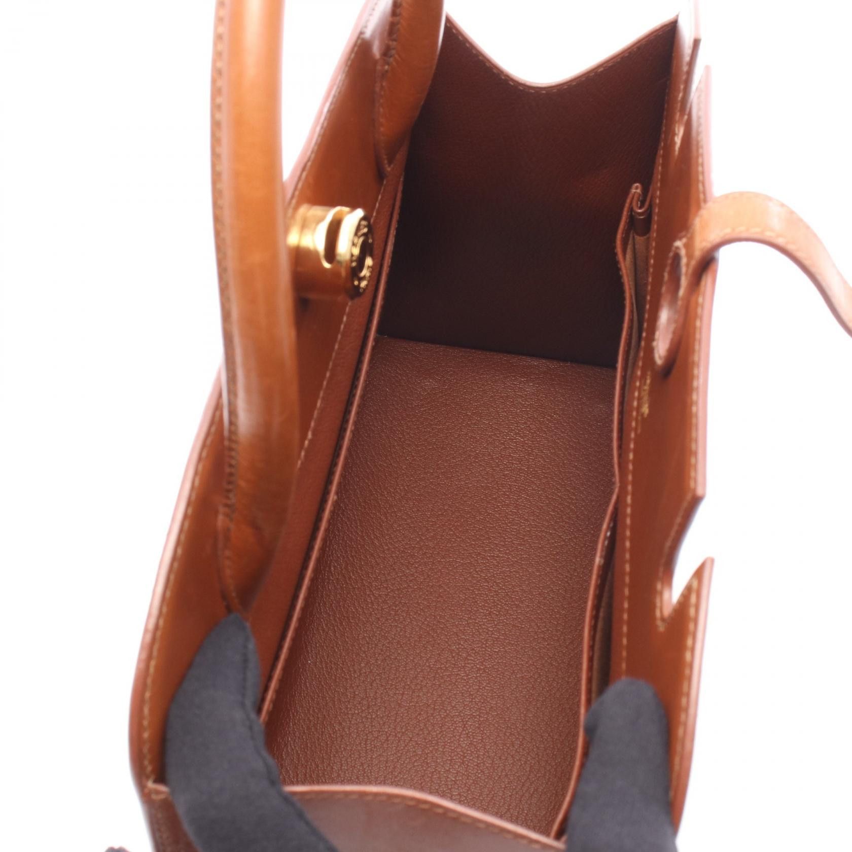 Hermes Hermes Hermes Dalvy MM Calf Handbag Leather Handbag E2001 DUTY FREE for USA Size ONE SIZE - 3 Thumbnail