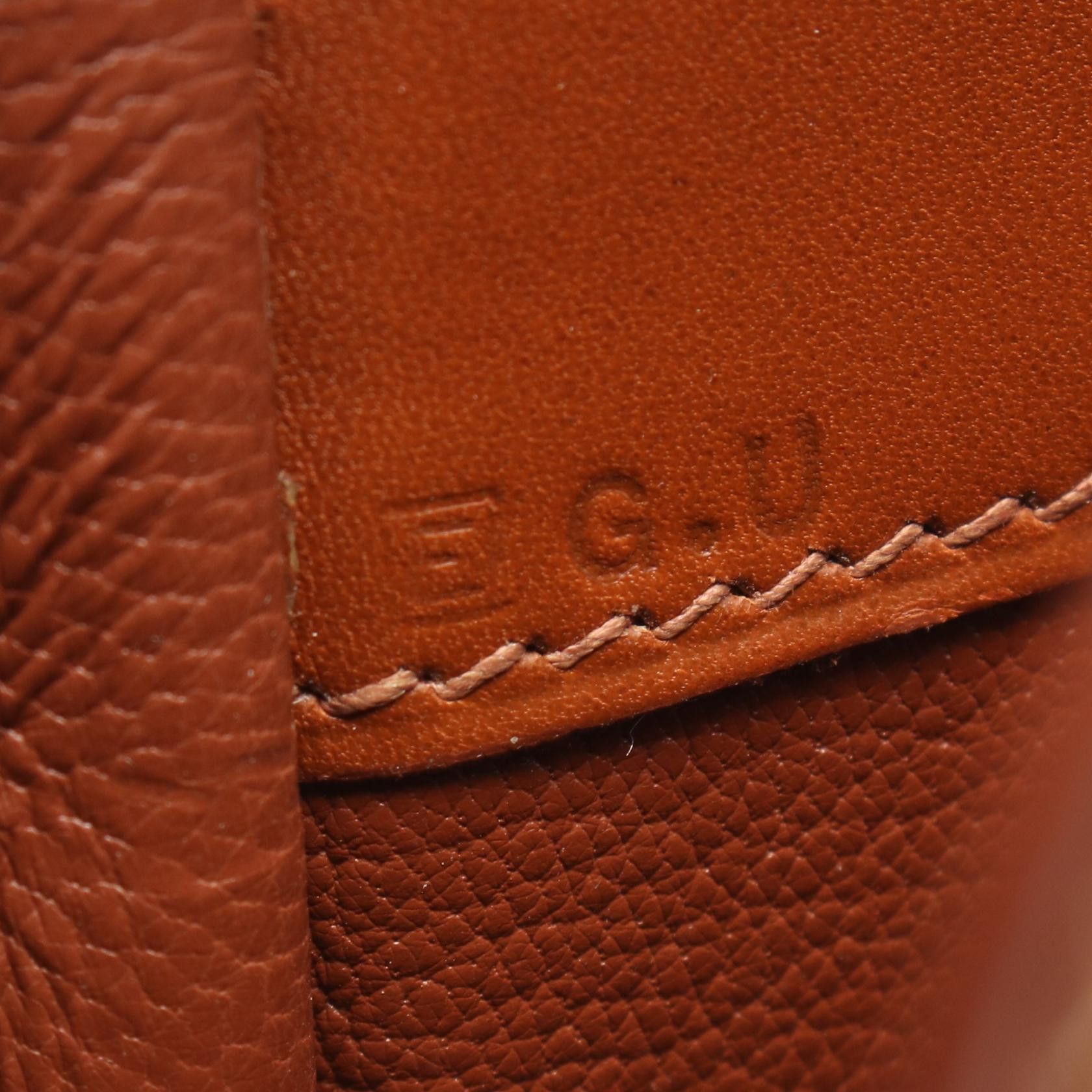 Hermes Hermes Hermes Dalvy MM Calf Handbag Leather Handbag E2001 DUTY FREE for USA Size ONE SIZE - 5 Thumbnail