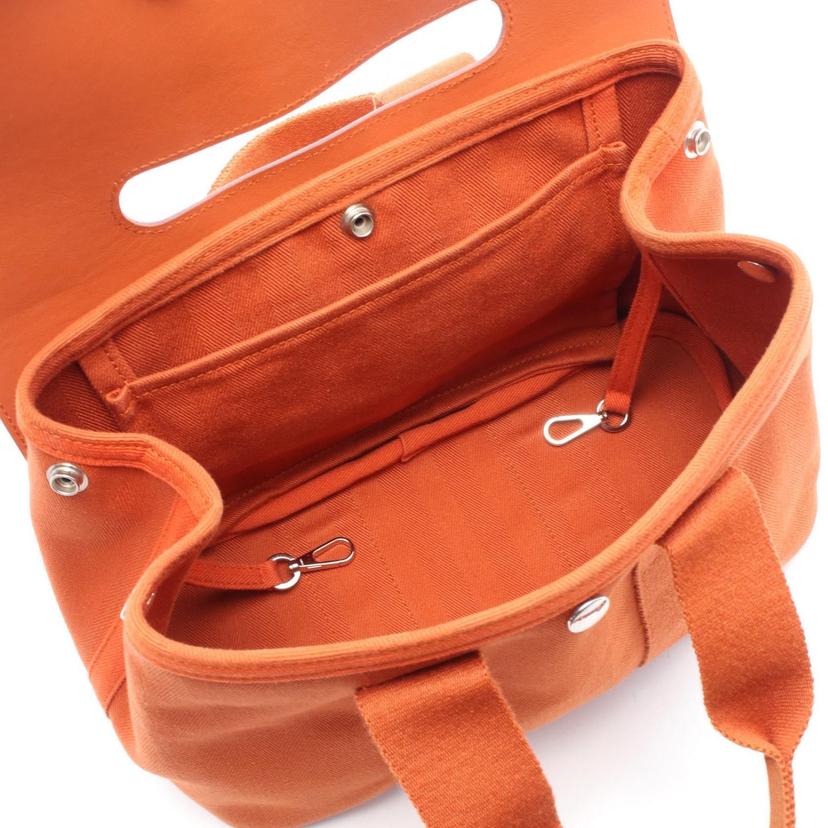 Hermes Hermes Hermes Valparaiso PM Toile Chevron Calfskin Handbag Leather Handbag DUTY FREE for USA Size ONE SIZE - 3 Thumbnail