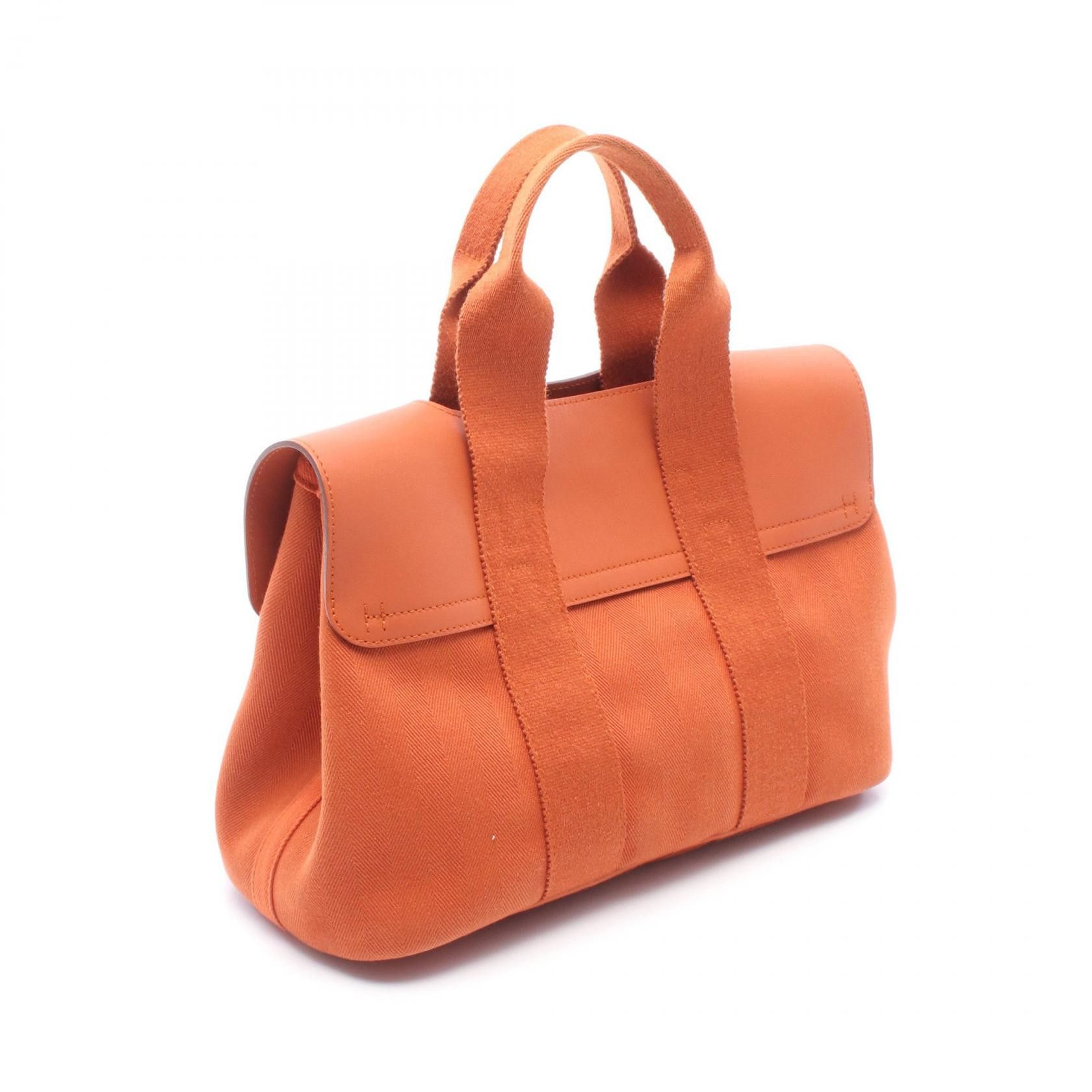 Hermes Hermes Hermes Valparaiso PM Toile Chevron Calfskin Handbag Leather Handbag DUTY FREE for USA Size ONE SIZE - 2 Thumbnail