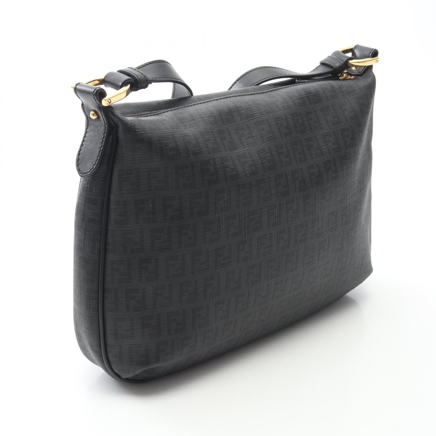 Fendi Fendi Fendi Zucchino Coated Canvas Shoulder Bag Textile Shoulder Bag 8BT206 DUTY FREE for USA Size ONE SIZE - 2 Thumbnail