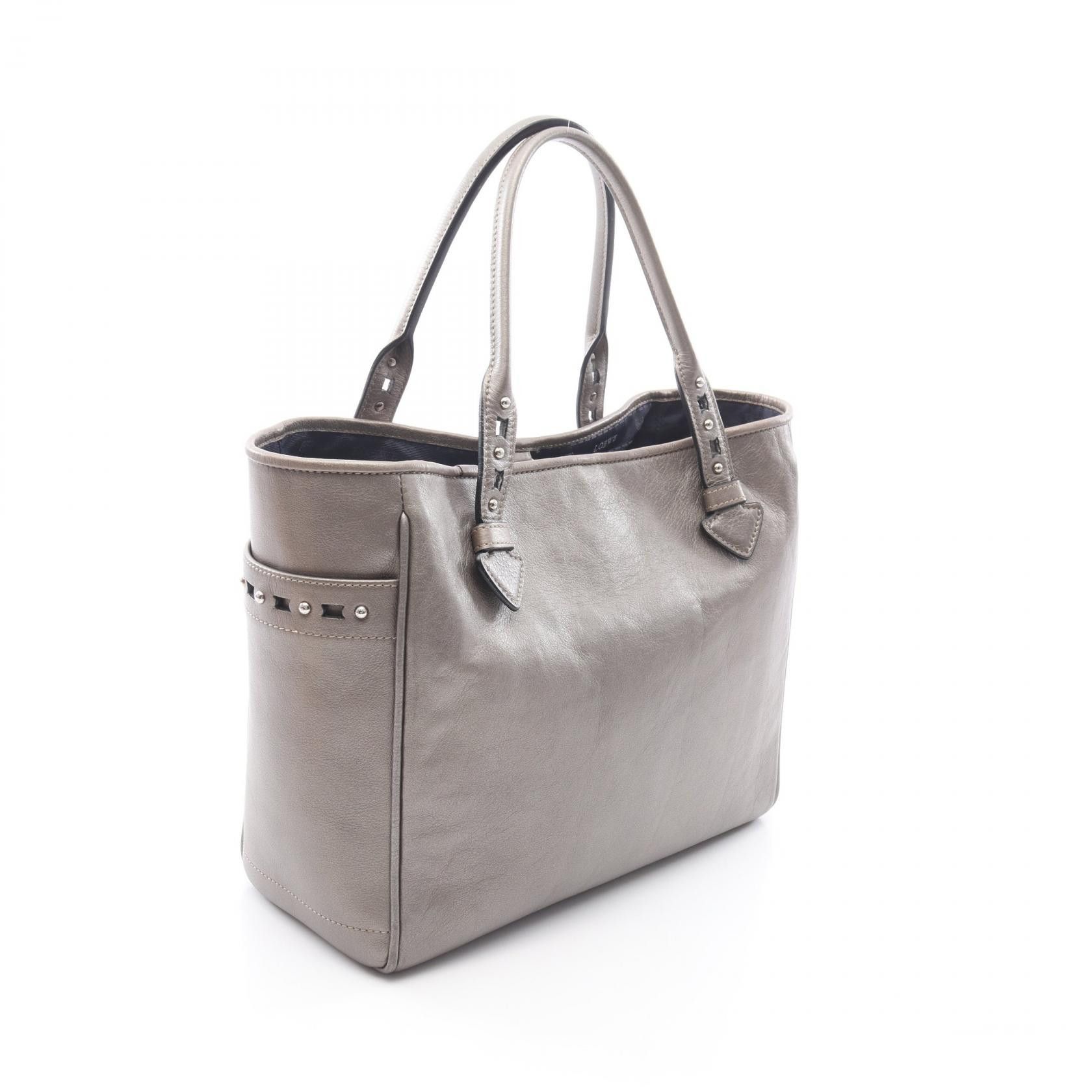 Loewe Loewe Loewe HERITAGE Leather Tote Bag Leather Tote Bag DUTY FREE for USA Size ONE SIZE - 2 Thumbnail