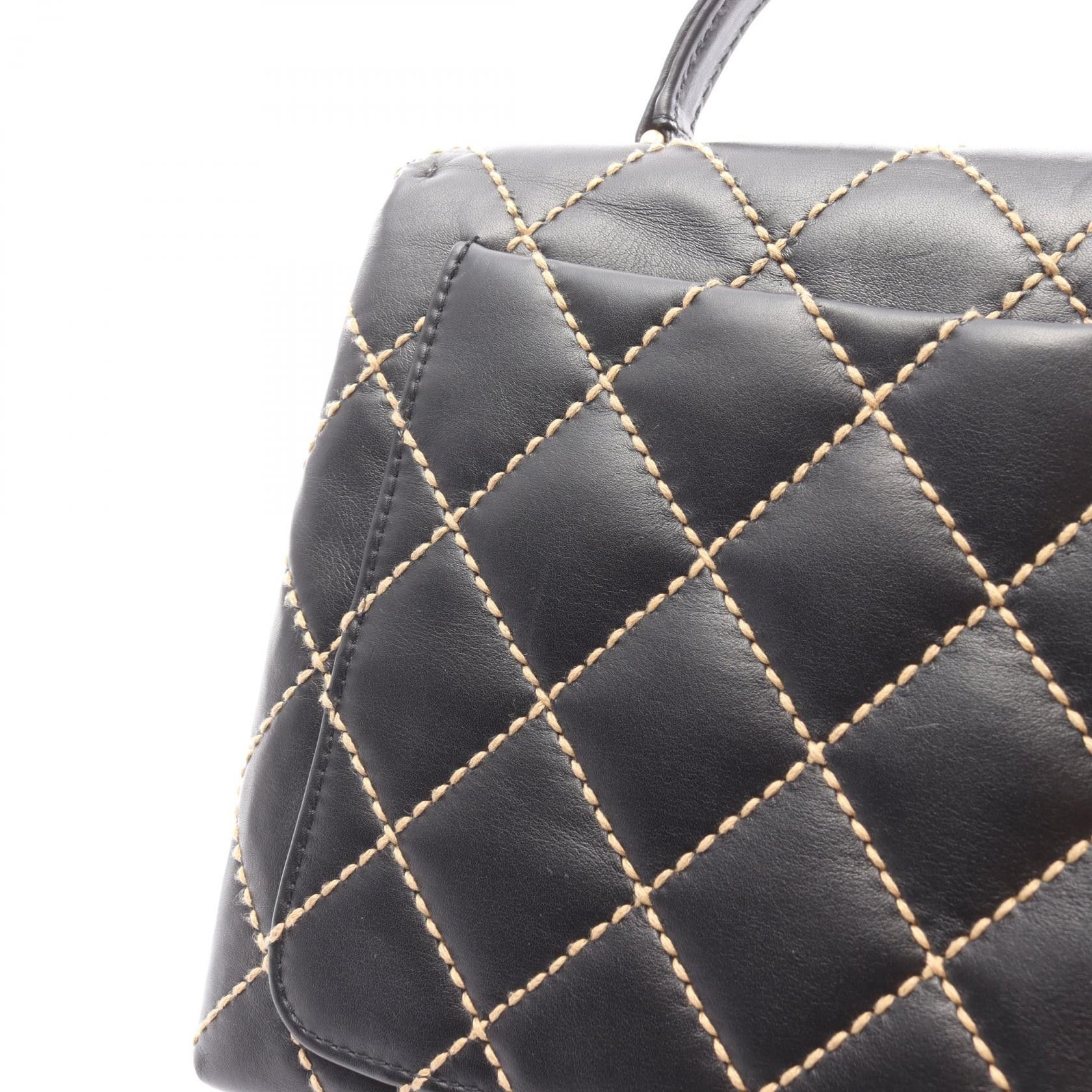 Chanel Chanel Chanel Wild Stitch Leather Handbag Leather Handbag DUTY FREE for USA Size ONE SIZE - 9 Thumbnail