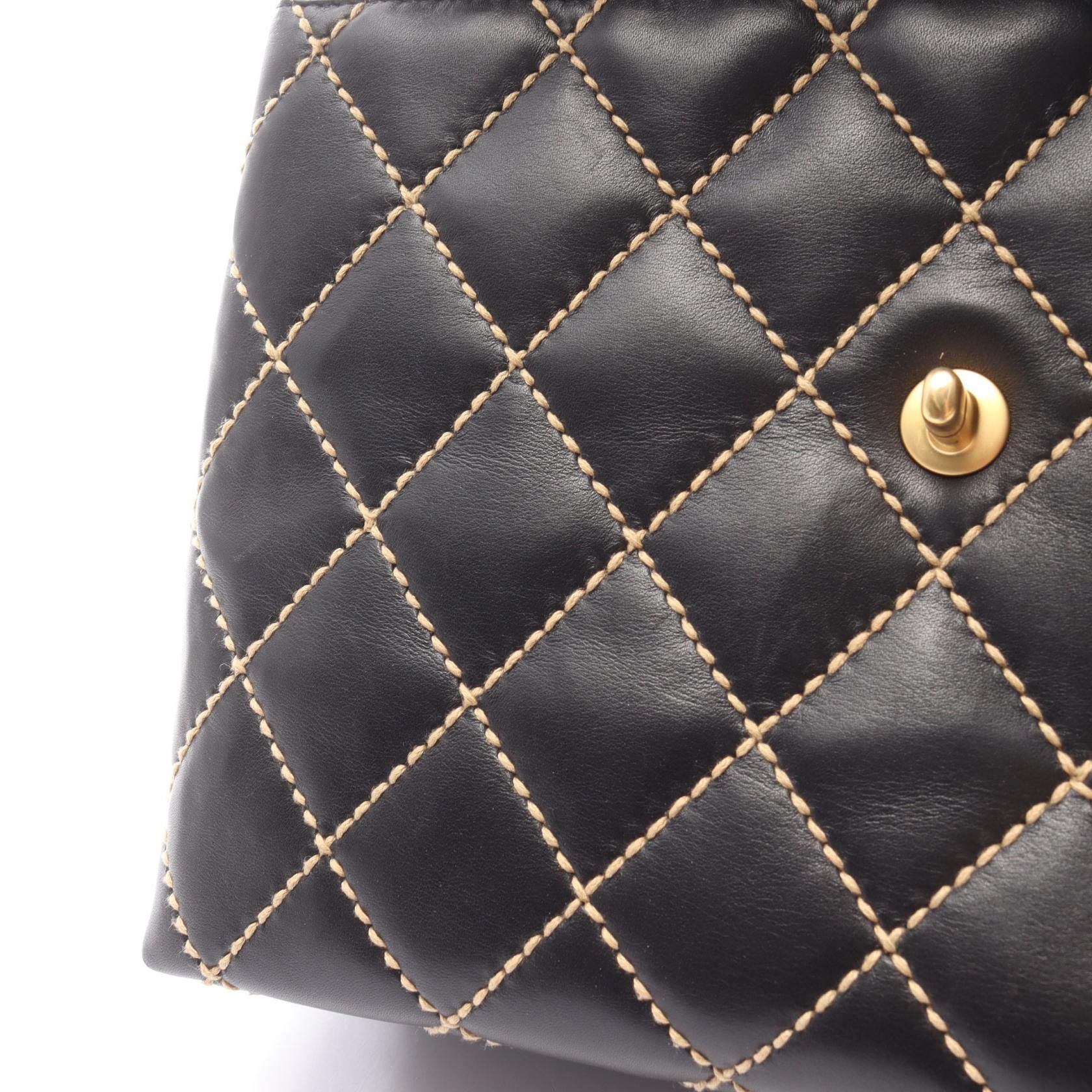 Chanel Chanel Chanel Wild Stitch Leather Handbag Leather Handbag DUTY FREE for USA Size ONE SIZE - 8 Thumbnail