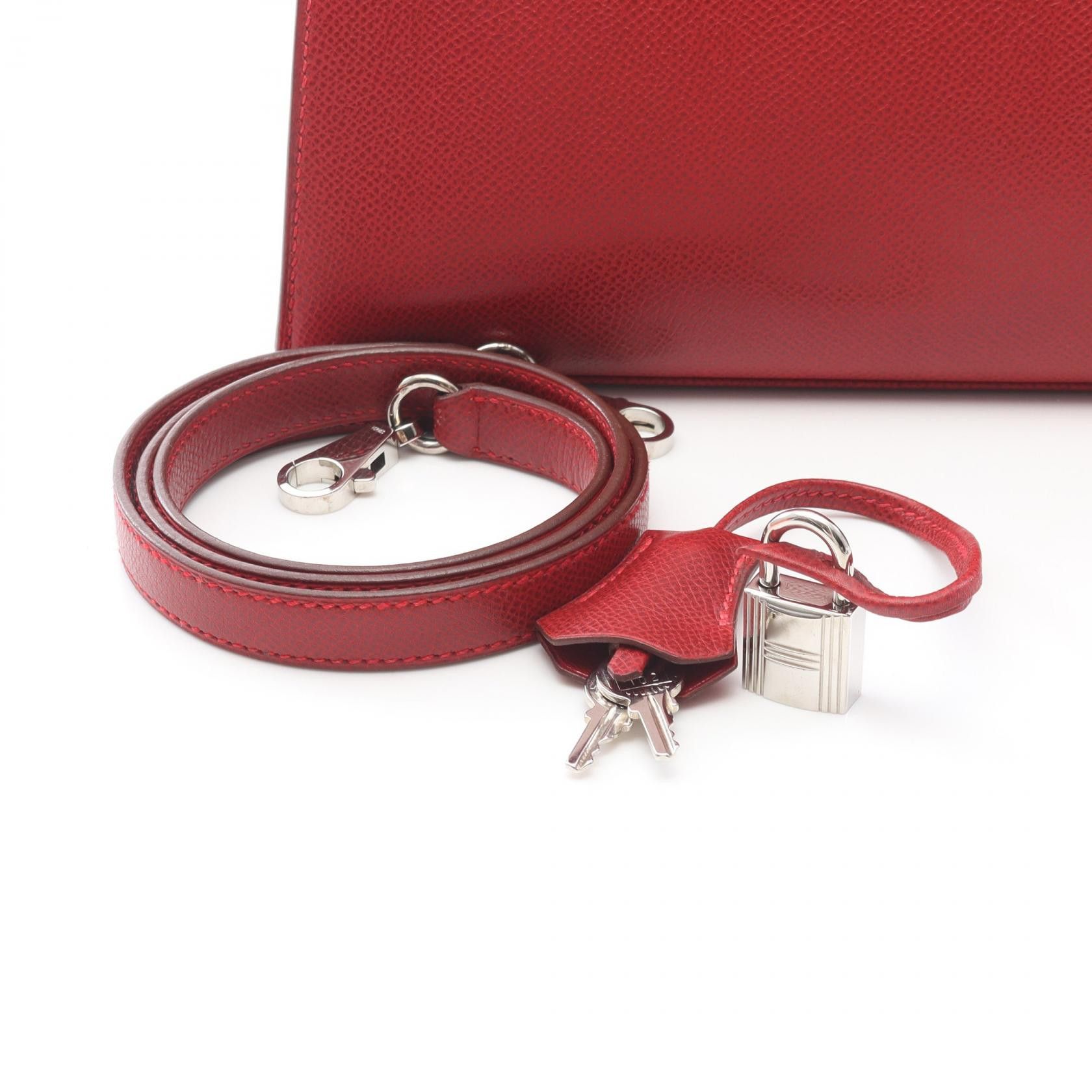 Hermes Hermes Hermes Kelly28 Leather Handbag Leather Handbag G DUTY FREE for USA Size ONE SIZE - 6 Thumbnail