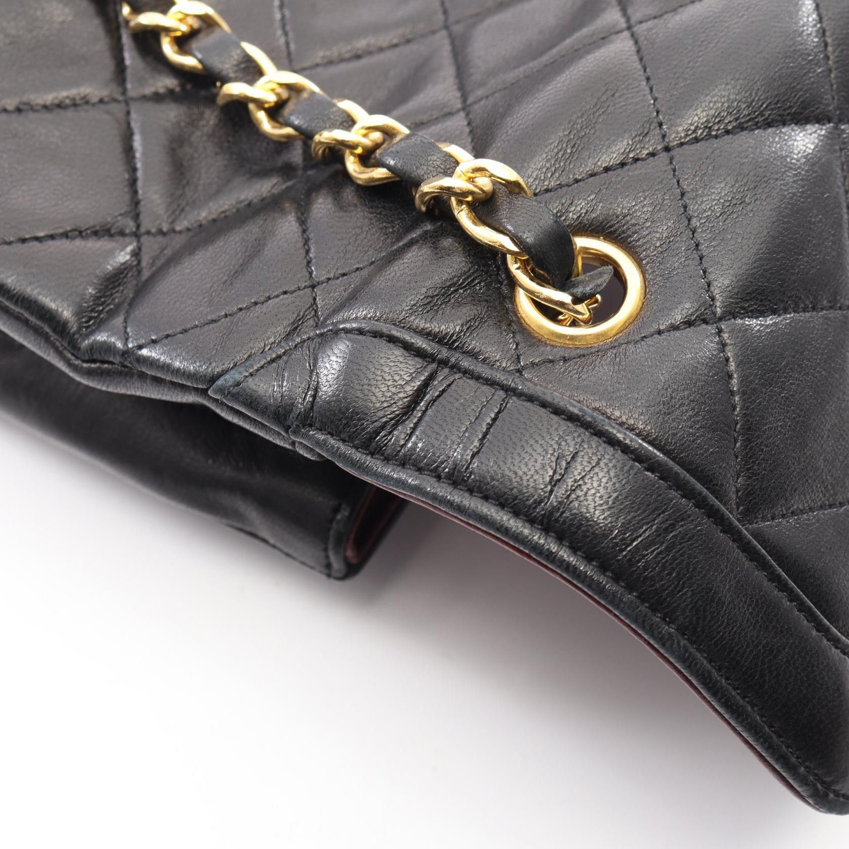 Chanel Chanel CHANEL Matelasse Lambskin Shoulder Bag Leather Shoulder Bag DUTY FREE for USA Size ONE SIZE - 8 Thumbnail