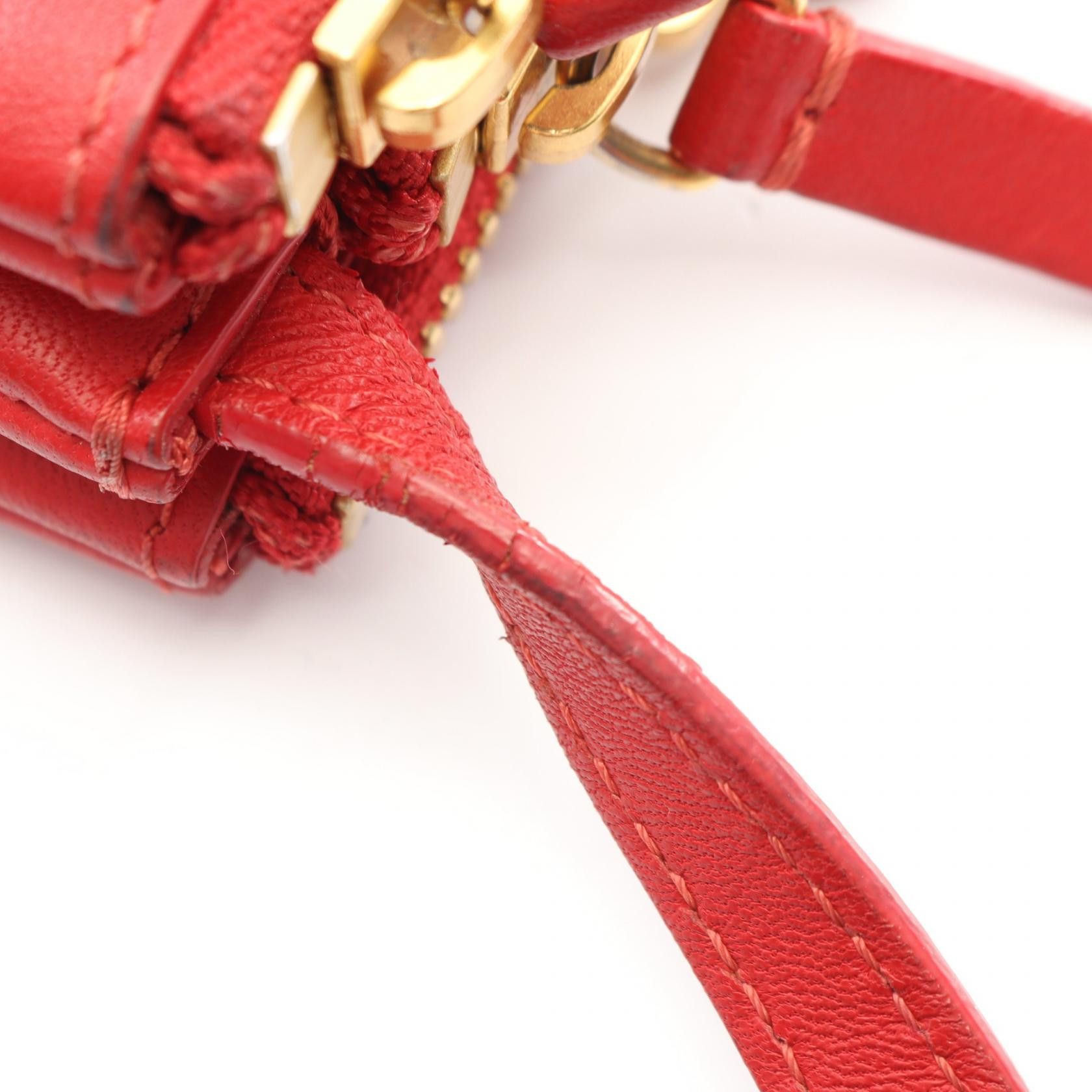 Celine Celine CELINE TRIO LARGE Leather Shoulder Bag Leather Shoulder Bag DUTY FREE for USA Size ONE SIZE - 8 Thumbnail