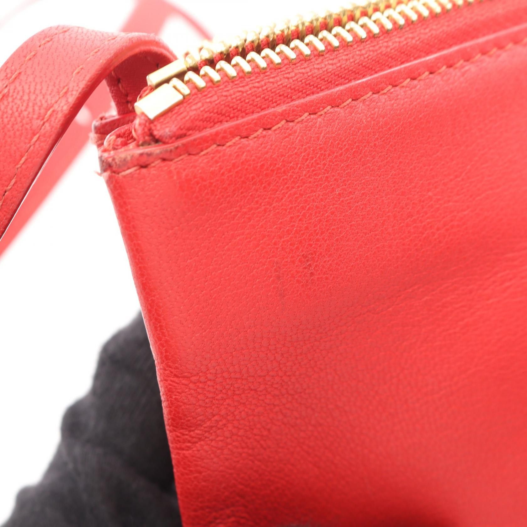 Celine Celine CELINE TRIO LARGE Leather Shoulder Bag Leather Shoulder Bag DUTY FREE for USA Size ONE SIZE - 6 Thumbnail