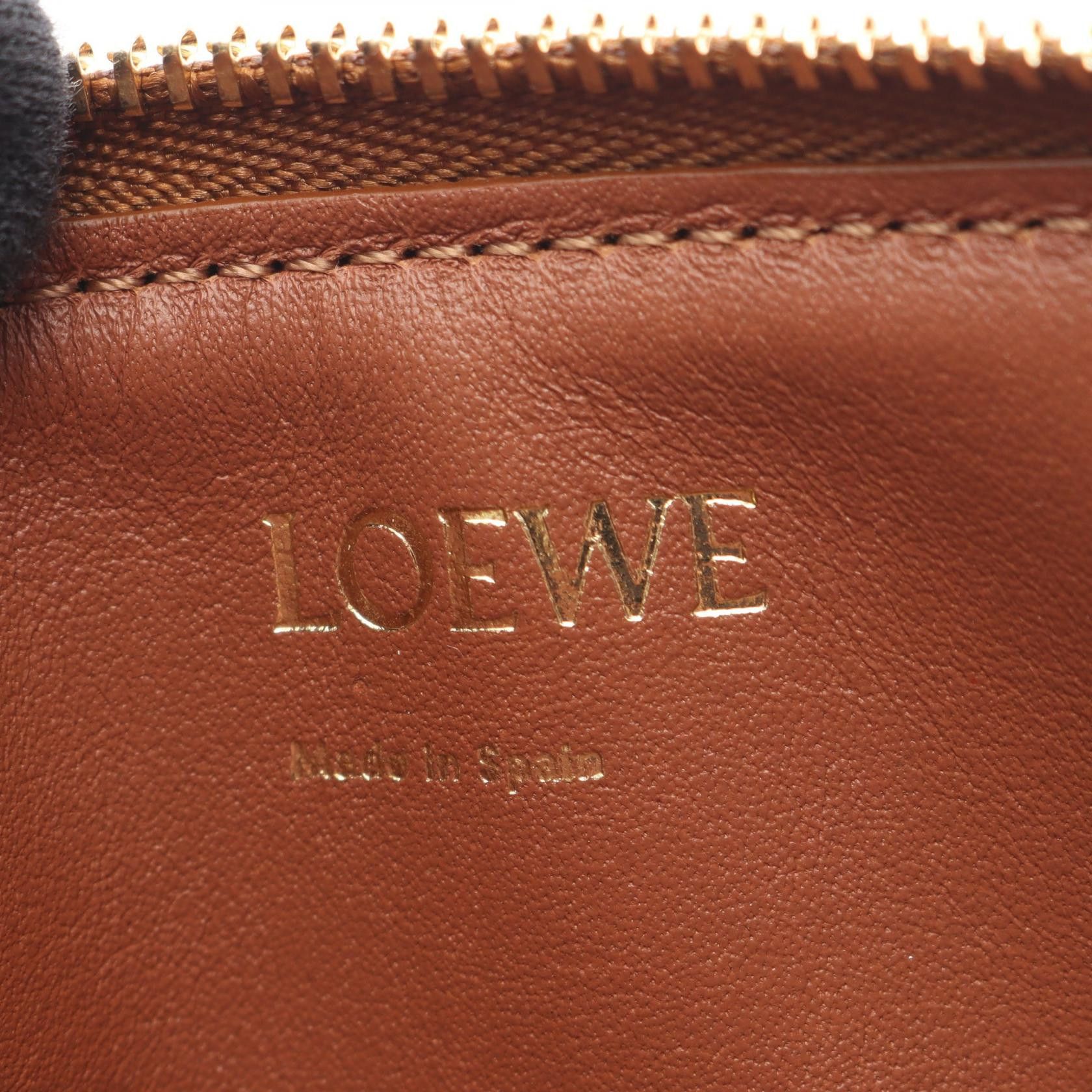 Loewe Loewe Loewe Repeat Anagram Canvas Leather Coin Card Holder Leather Coin Case C604Z40X02 DUTY FREE for USA Size ONE SIZE - 4 Thumbnail