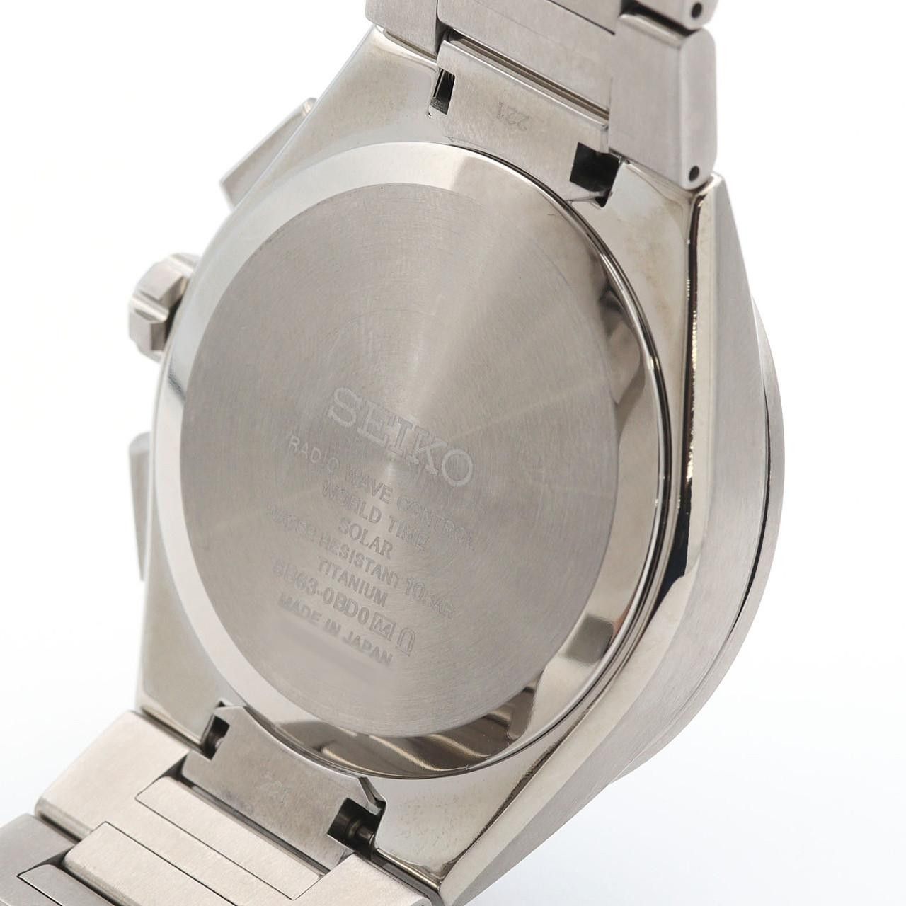 Seiko Seiko Seiko Astron Titanium Quartz Metal Quartz 8B63-0BD0/SBXY049 DUTY FREE for USA Size ONE SIZE - 6 Thumbnail