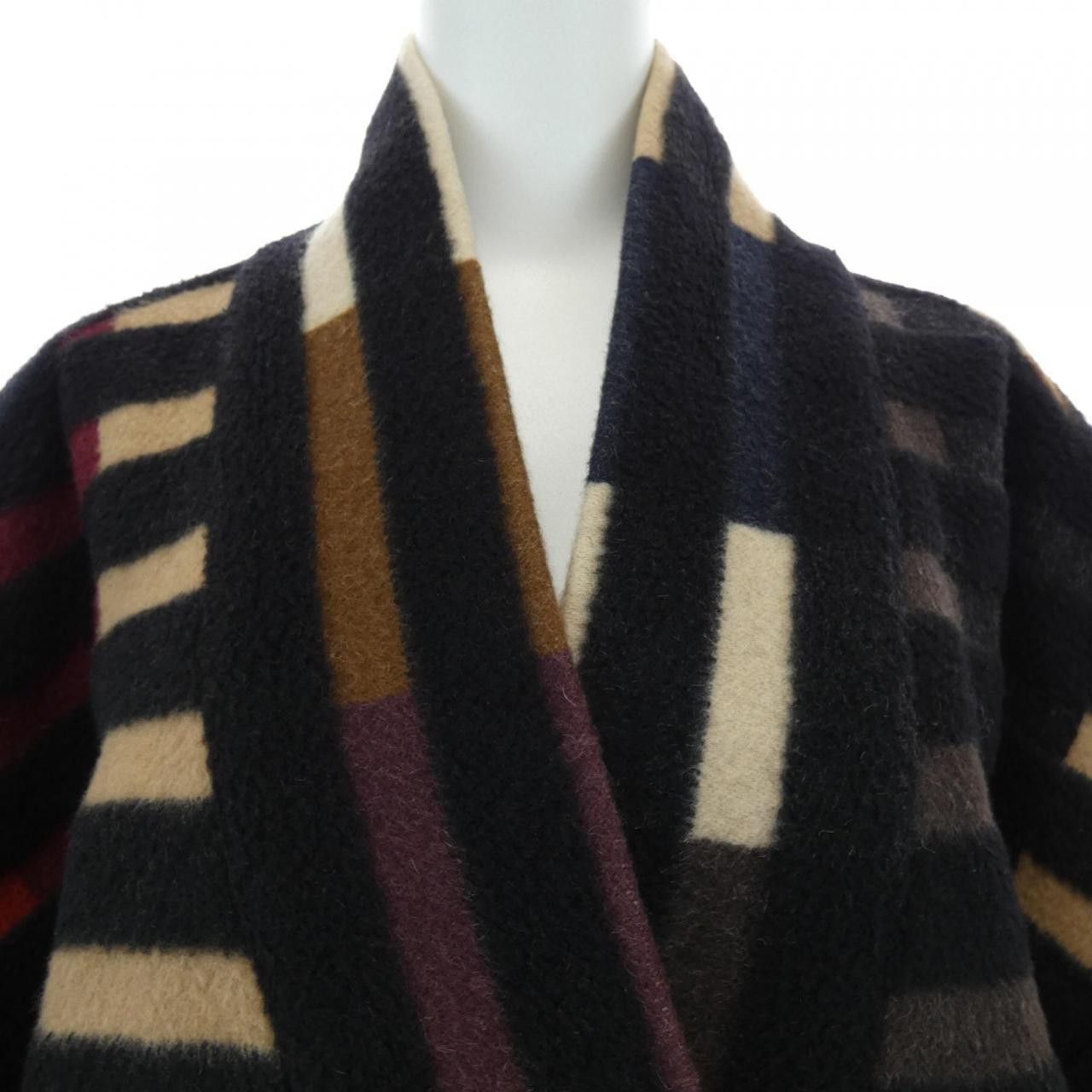 Fendi Fendi Fendi Wool Coat Textile Outerwear FF8011 7XP DUTY FREE for USA Size ONE SIZE - 5 Thumbnail