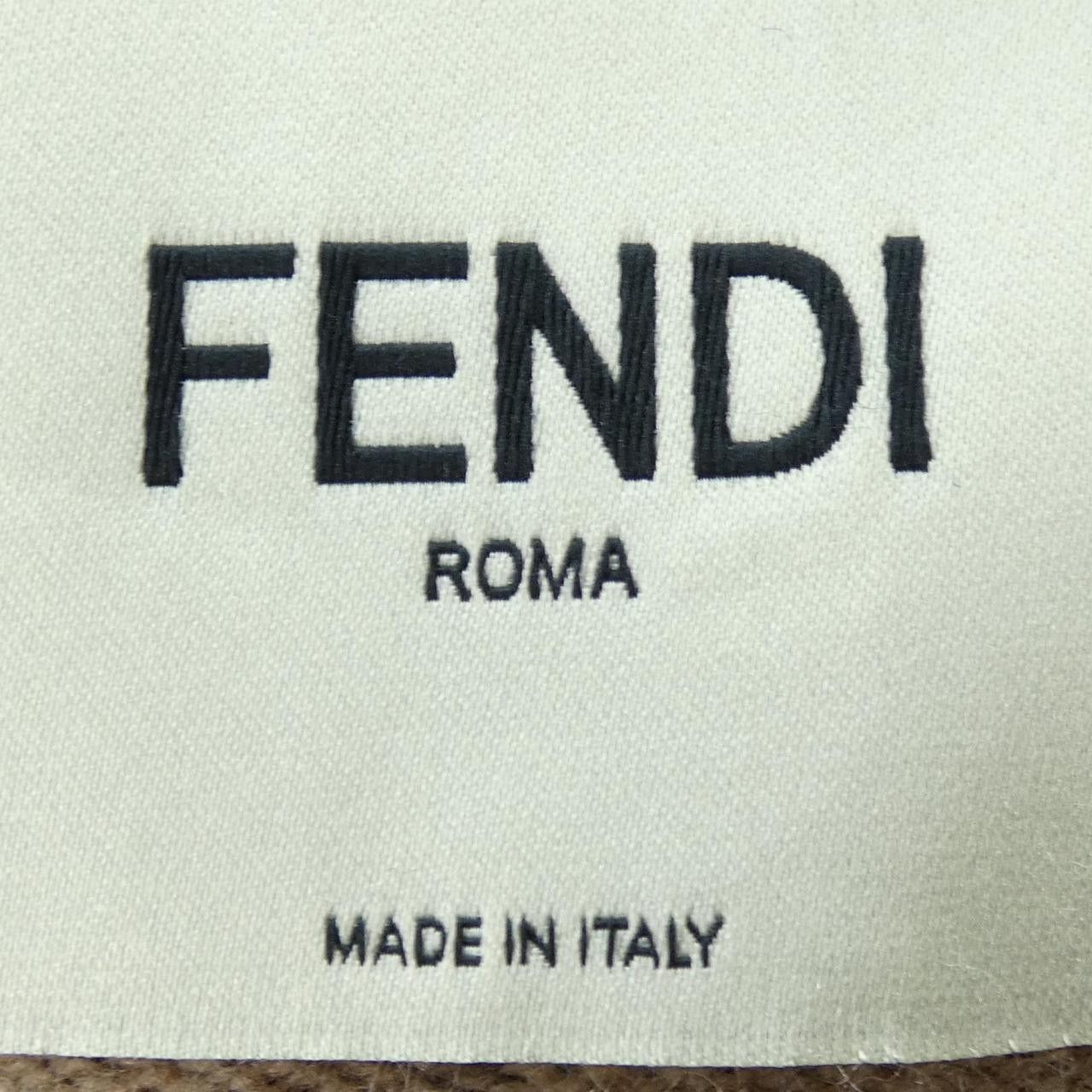 Fendi Fendi Fendi Wool Coat Textile Outerwear FF8011 7XP DUTY FREE for USA Size ONE SIZE - 4 Thumbnail