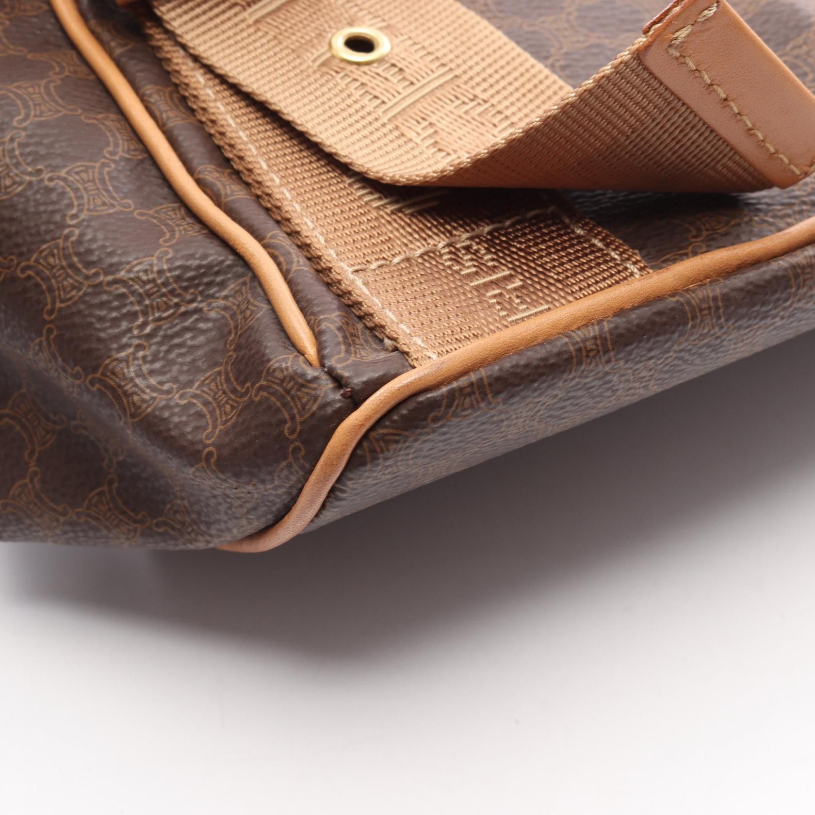 Celine Celine CELINE Macadam Coated Canvas Backpack Textile Backpack DUTY FREE for USA Size ONE SIZE - 9 Thumbnail