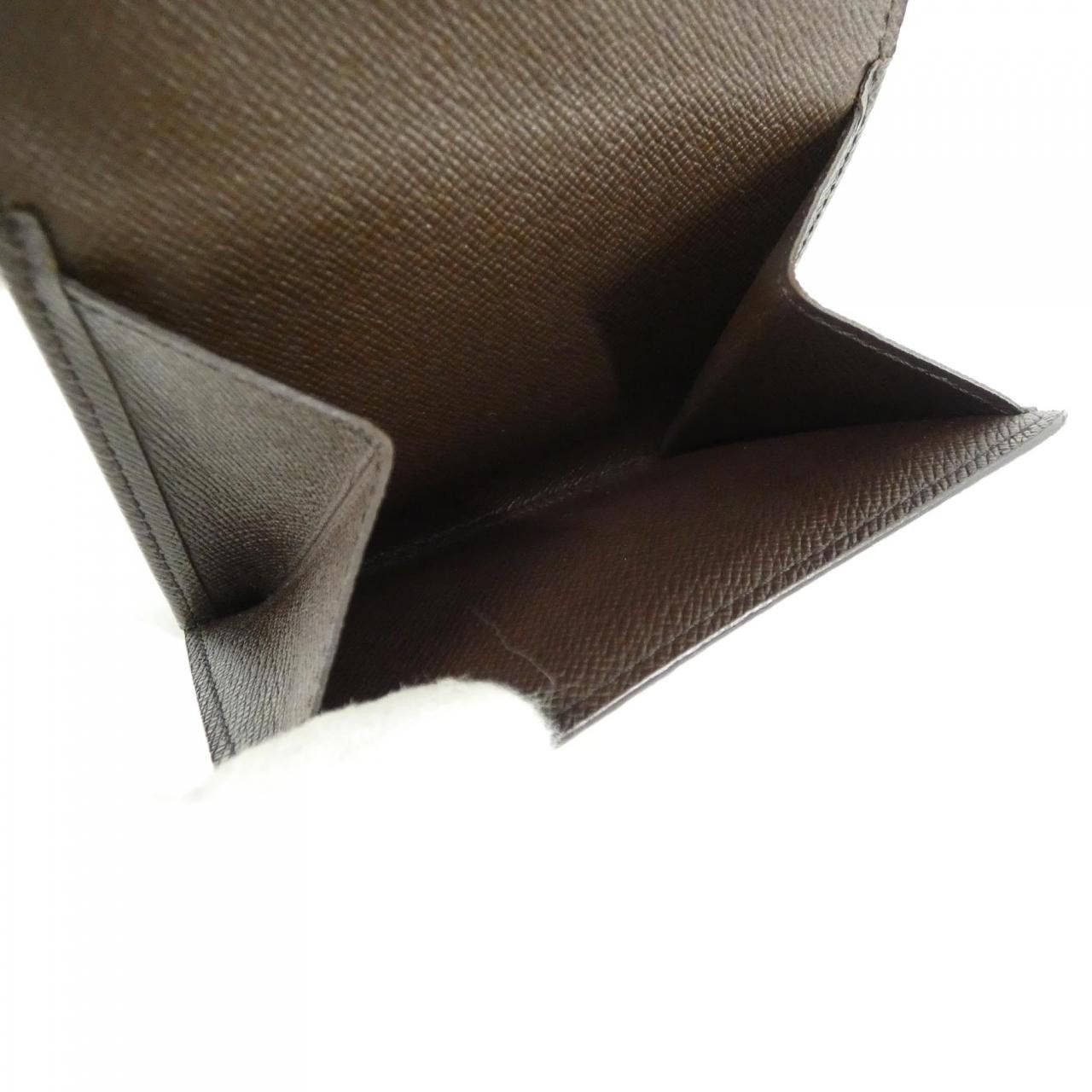 Louis Vuitton Louis Vuitton Louis Vuitton Portefeuille Elise Damier Wallet Textile Short Wallet N61652 DUTY FREE for USA Size ONE SIZE - 10 Thumbnail
