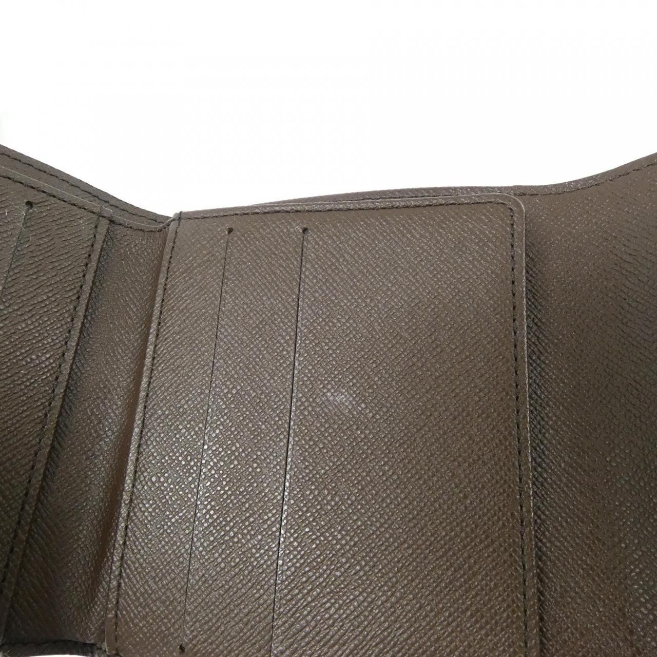 Louis Vuitton Louis Vuitton Louis Vuitton Portefeuille Elise Damier Wallet Textile Short Wallet N61652 DUTY FREE for USA Size ONE SIZE - 9 Thumbnail