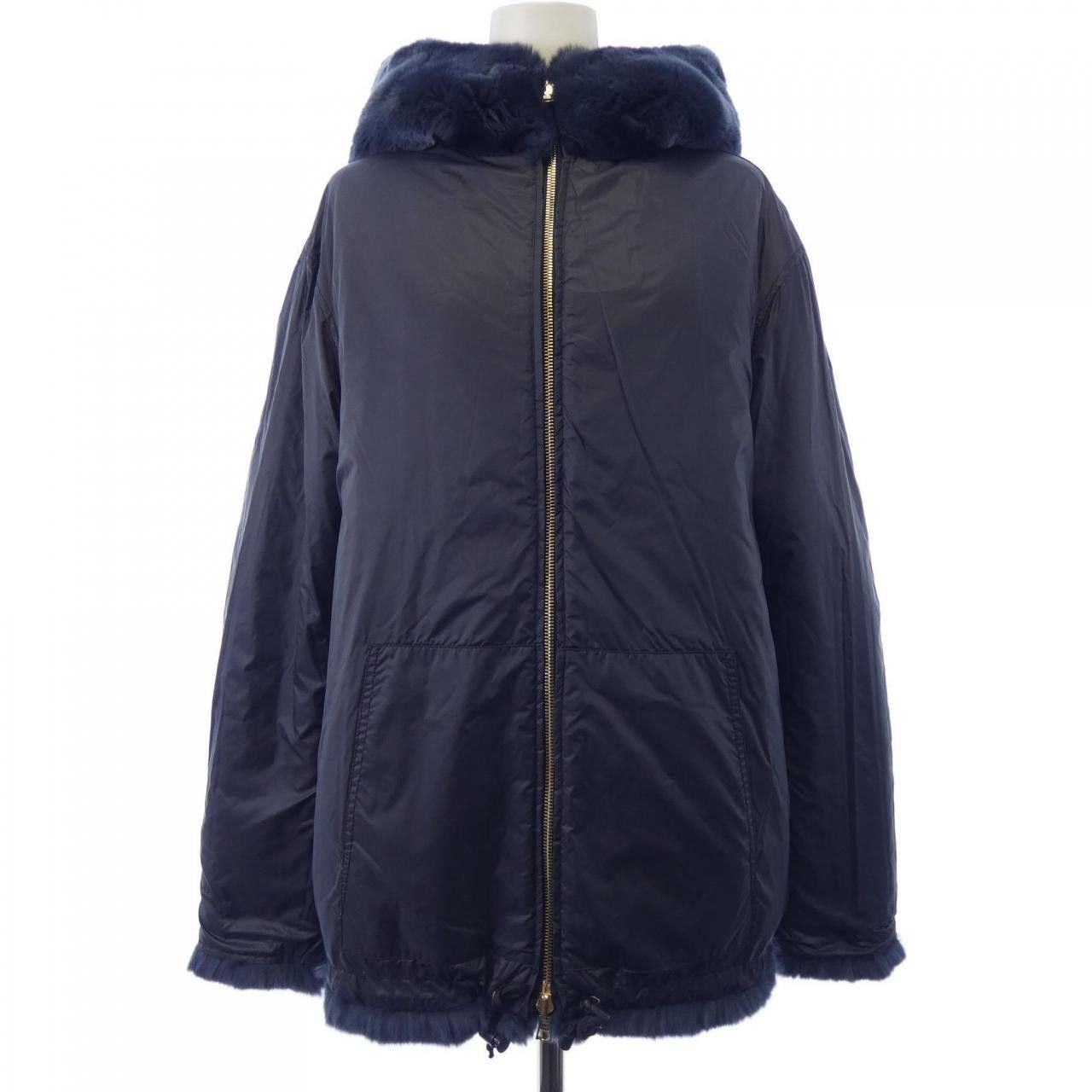 Yves Salomon Yves Salomon Yves Salomon Rabbit Blouson Fur Outerwear DUTY FREE for USA Size ONE SIZE - 7 Thumbnail