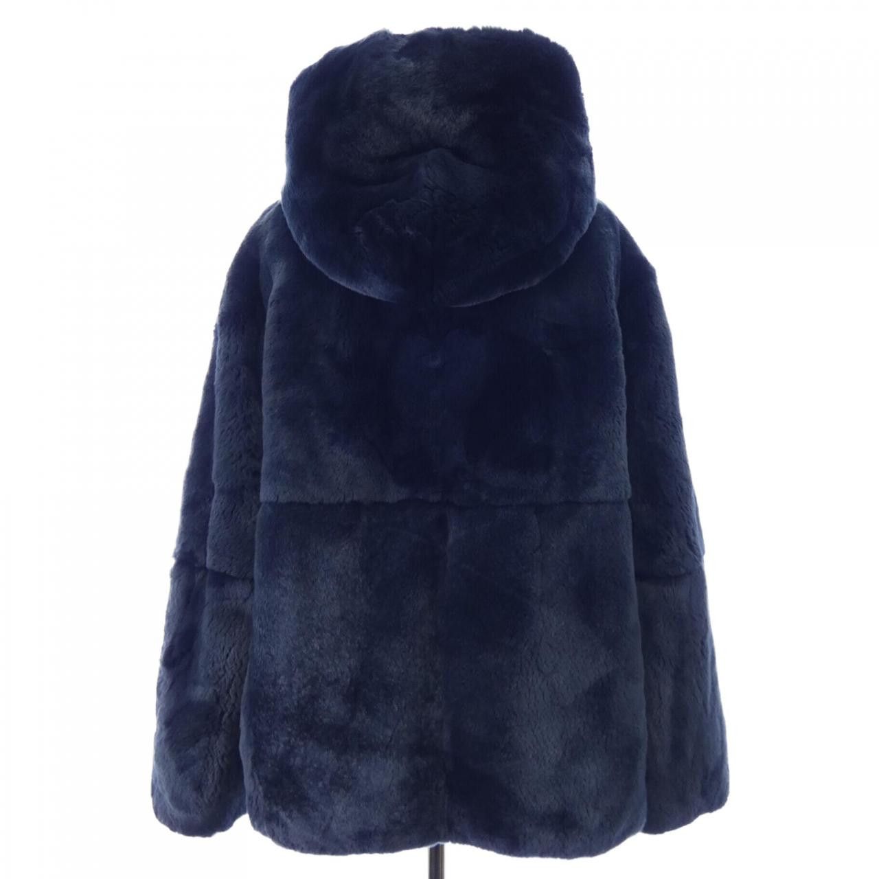 Yves Salomon Yves Salomon Yves Salomon Rabbit Blouson Fur Outerwear DUTY FREE for USA Size ONE SIZE - 2 Thumbnail