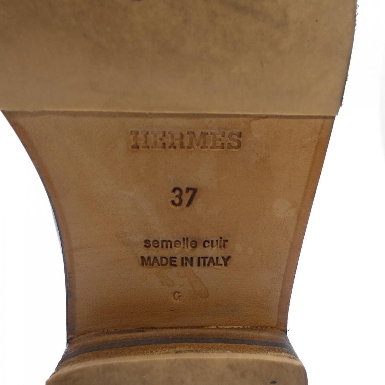 Hermes Hermes Hermes Jumping Box Calf Long Boots Leather Shoes DUTY FREE for USA Size ONE SIZE - 6 Thumbnail