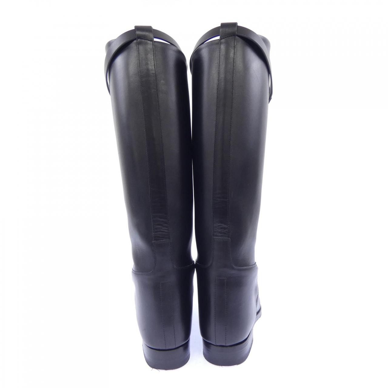 Hermes Hermes Hermes Jumping Box Calf Long Boots Leather Shoes DUTY FREE for USA Size ONE SIZE - 5 Thumbnail
