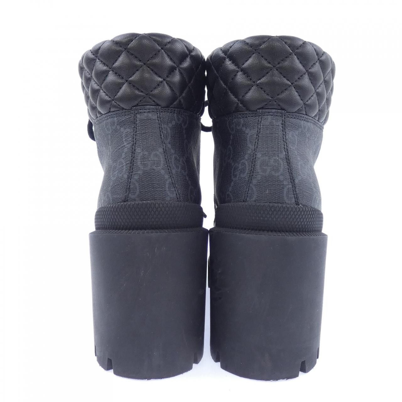 Gucci Gucci Gucci Leather Boots Leather Shoes 659691 DUTY FREE for USA Size ONE SIZE - 5 Thumbnail