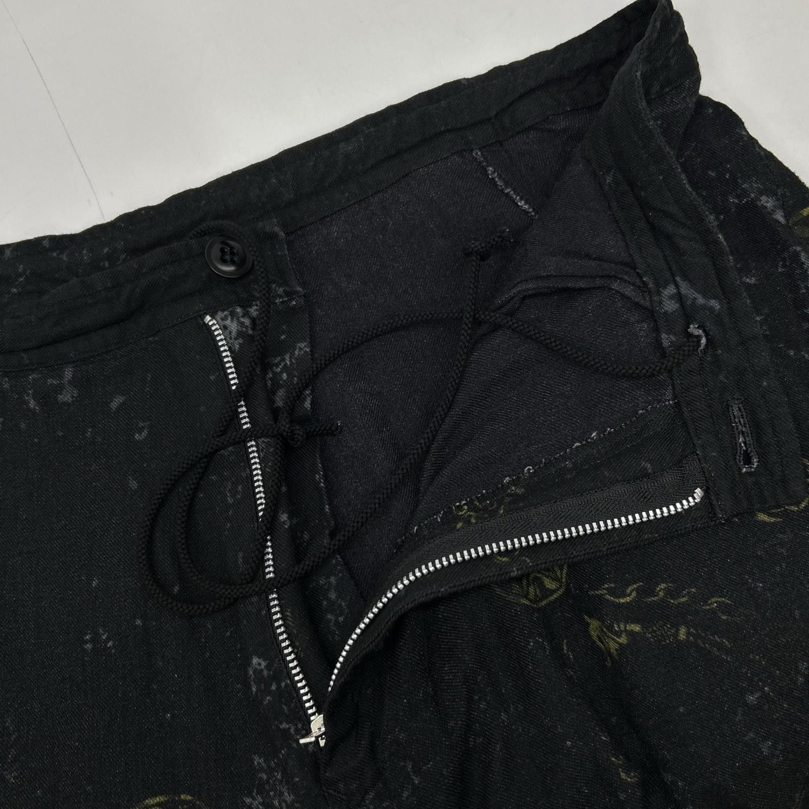 Other Other Yohji Yamamoto Ys patterned pants Textile Bottoms YJP20206 DUTY FREE for USA Size ONE SIZE - 5 Thumbnail