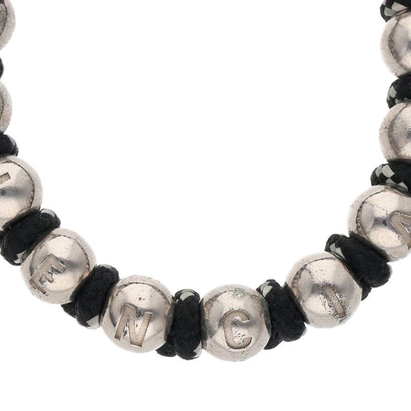 Balenciaga Balenciaga Bangle Silver x Black (Silver 40.68g) Size ONE SIZE - 3 Thumbnail