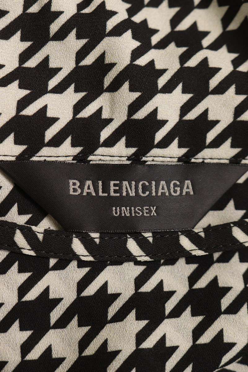 Balenciaga Balenciaga Scarf White x Black One Size Size ONE SIZE - 4 Thumbnail