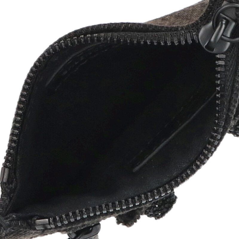 Balenciaga Balenciaga Denim coin case Black One Size Size ONE SIZE - 3 Thumbnail