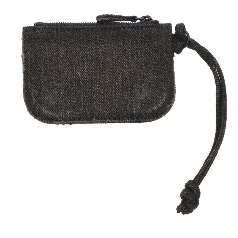 Balenciaga Balenciaga Denim coin case Black One Size Size ONE SIZE - 2 Thumbnail