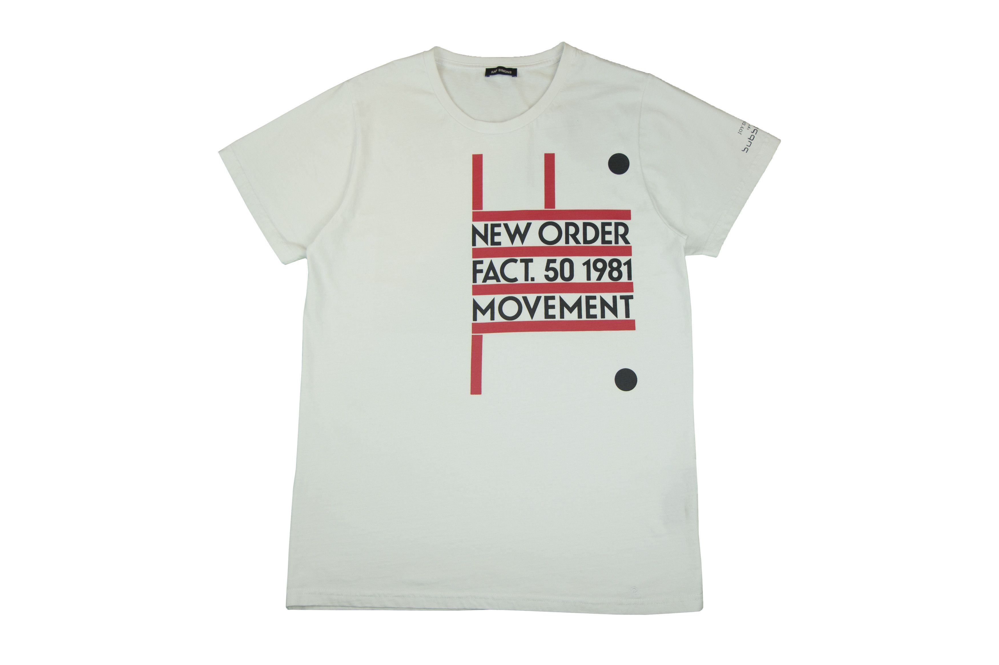 Raf Simons Raf Simons New Order SS18 Tee | Grailed