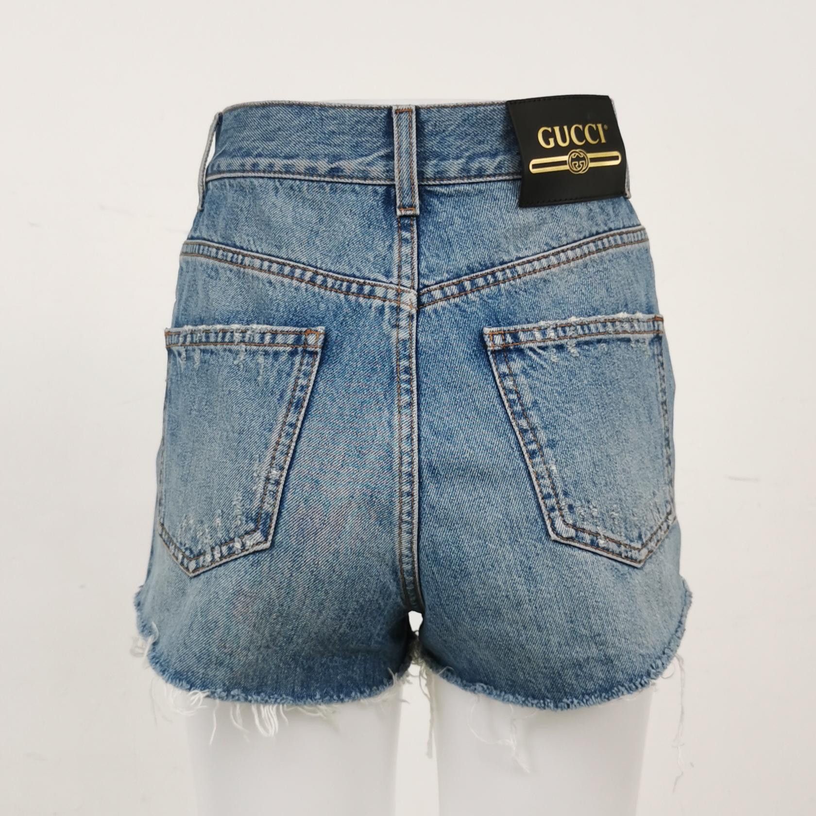 Gucci Gucci Women 26 Shorts Size 26" / US 2 / IT 38 - 2 Thumbnail