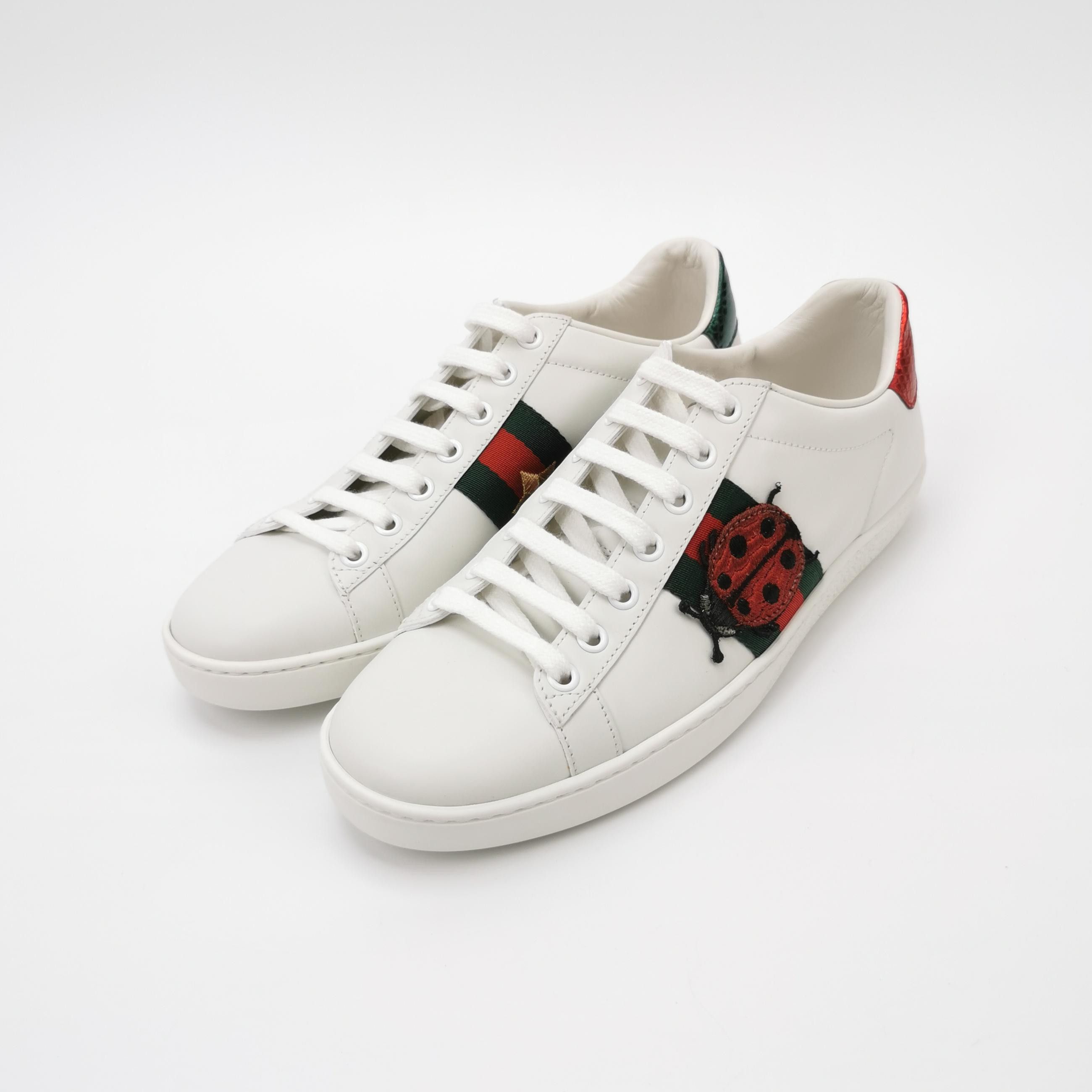 Gucci Gucci Women 7-5 Lowtop Sneakers Size US 7.5 / IT 37.5 - 2 Thumbnail