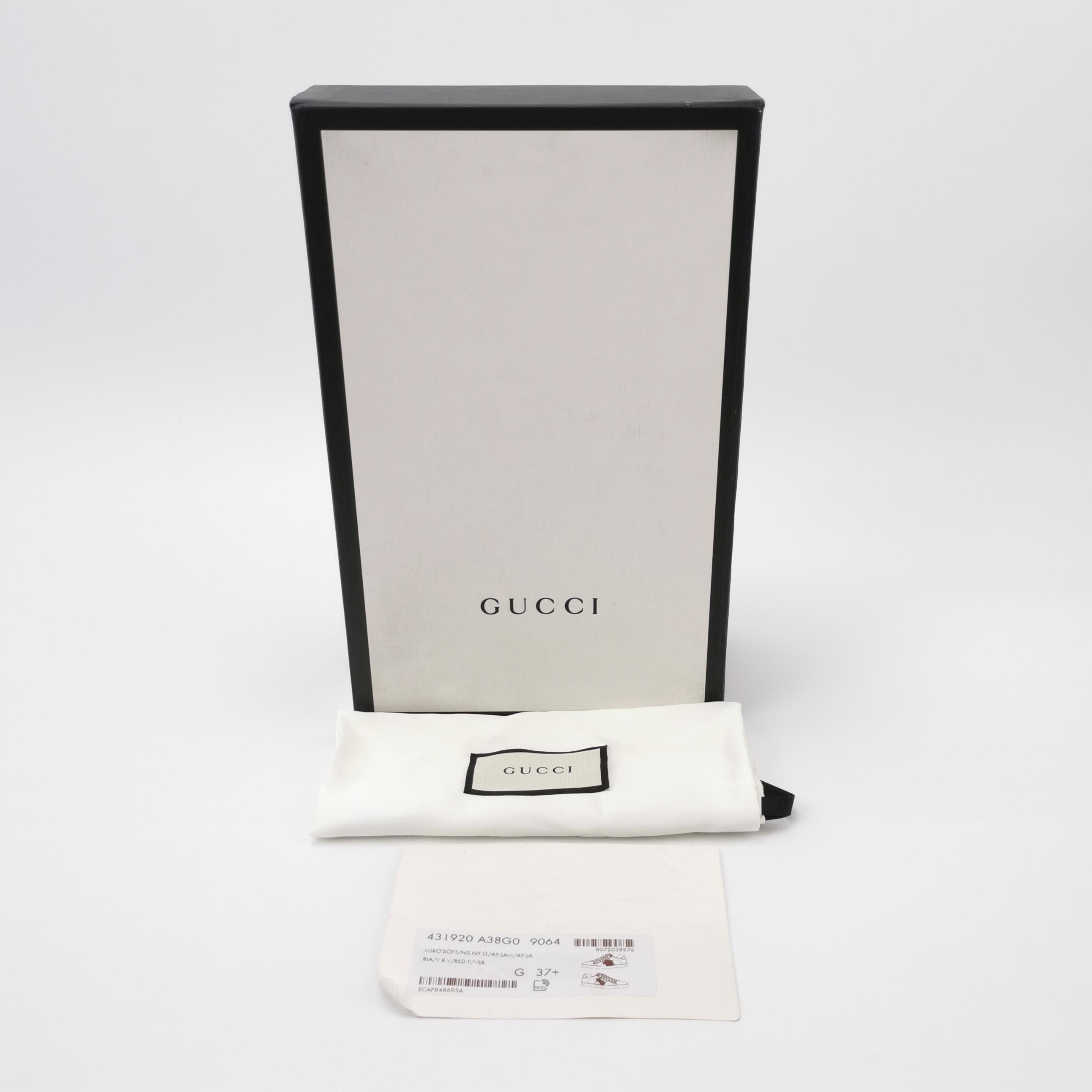 Gucci Gucci Women 7-5 Lowtop Sneakers Size US 7.5 / IT 37.5 - 6 Thumbnail