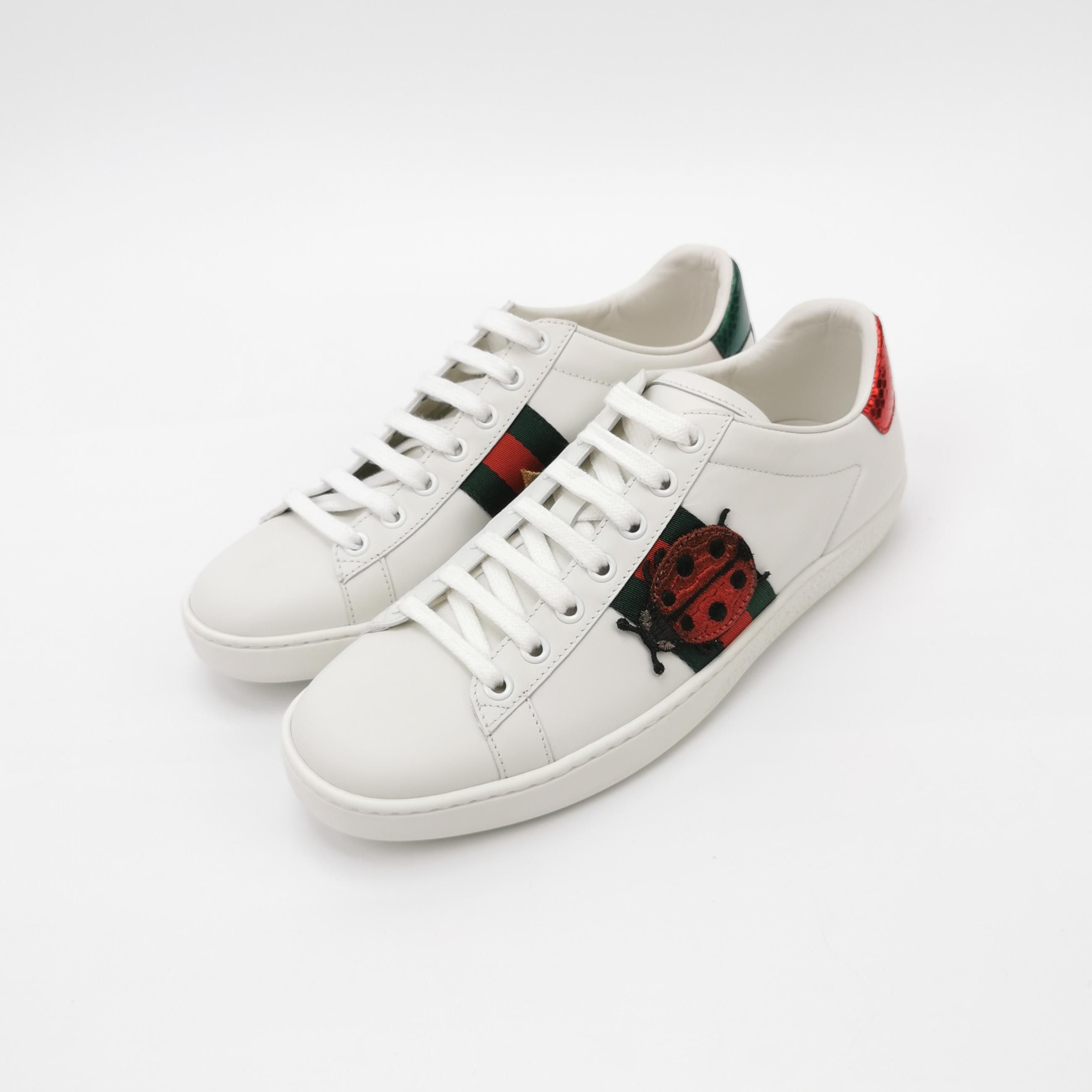 Gucci Gucci Women 7-5 Lowtop Sneakers Size US 7.5 / IT 37.5 - 2 Thumbnail