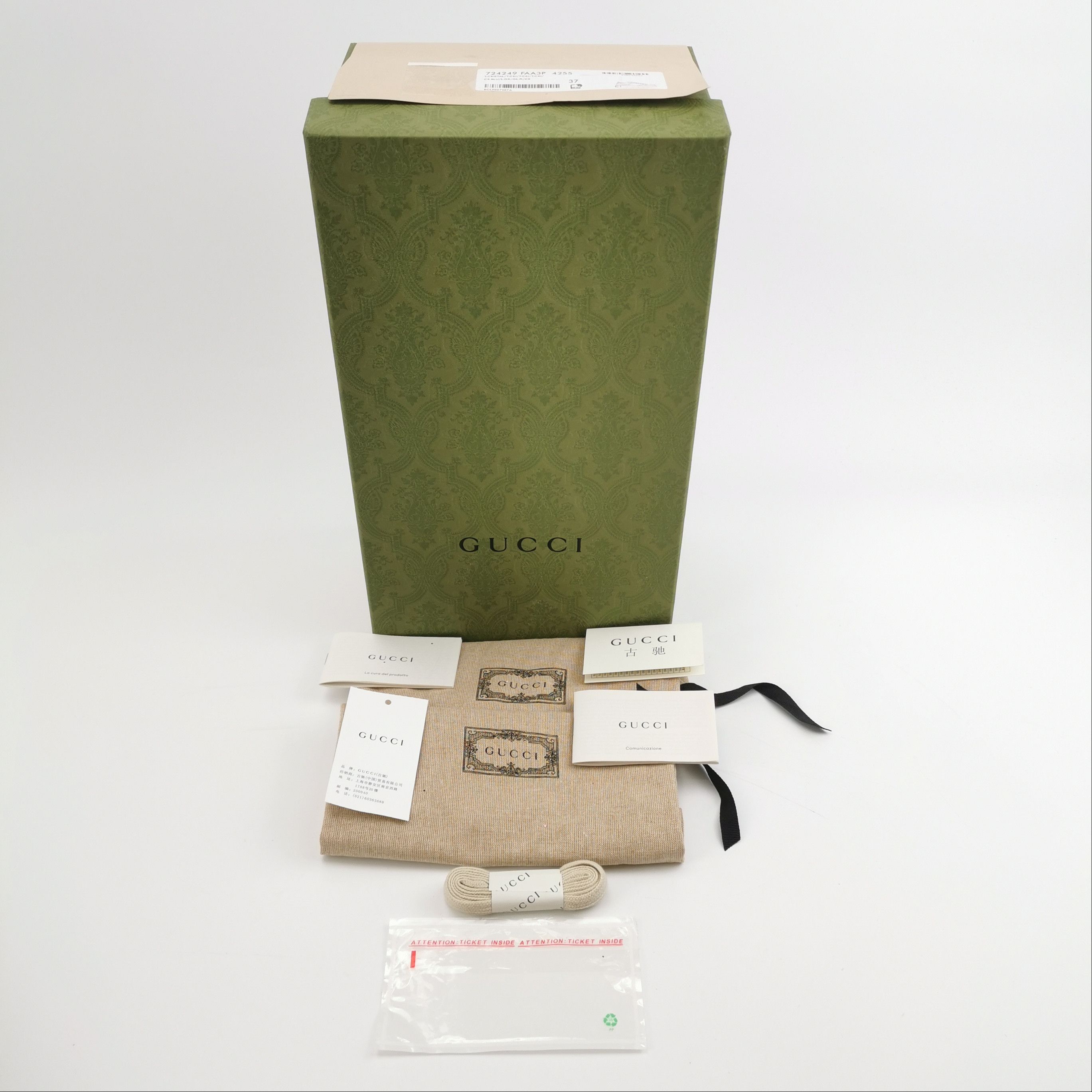 Gucci Gucci Women 7 Lowtop Sneakers Size US 7 / IT 37 - 6 Thumbnail