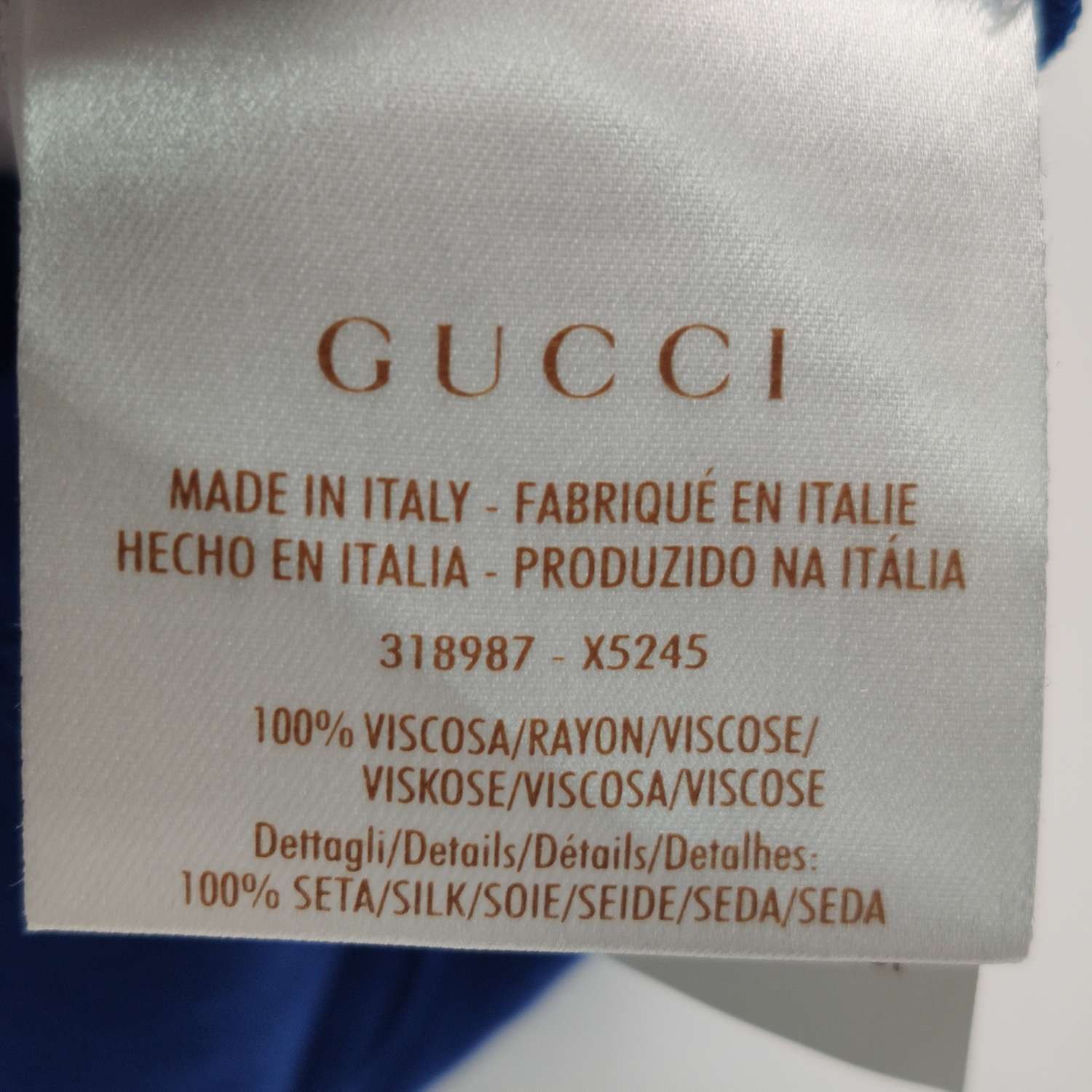 Gucci Gucci Women m Short Sleeve Shirts Size M / US 6-8 / IT 42-44 - 7 Thumbnail