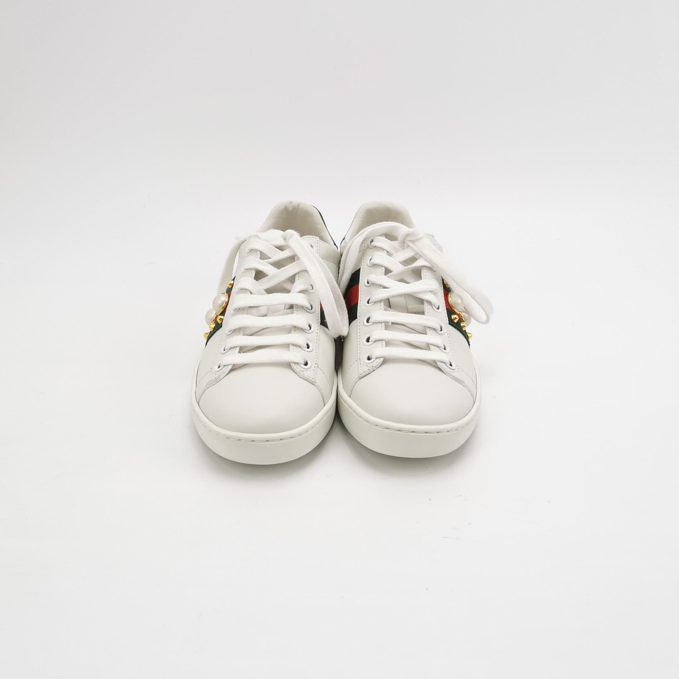 Gucci Gucci Women it_34 Lowtop Sneakers Size US 4 / IT 34 - 3 Thumbnail