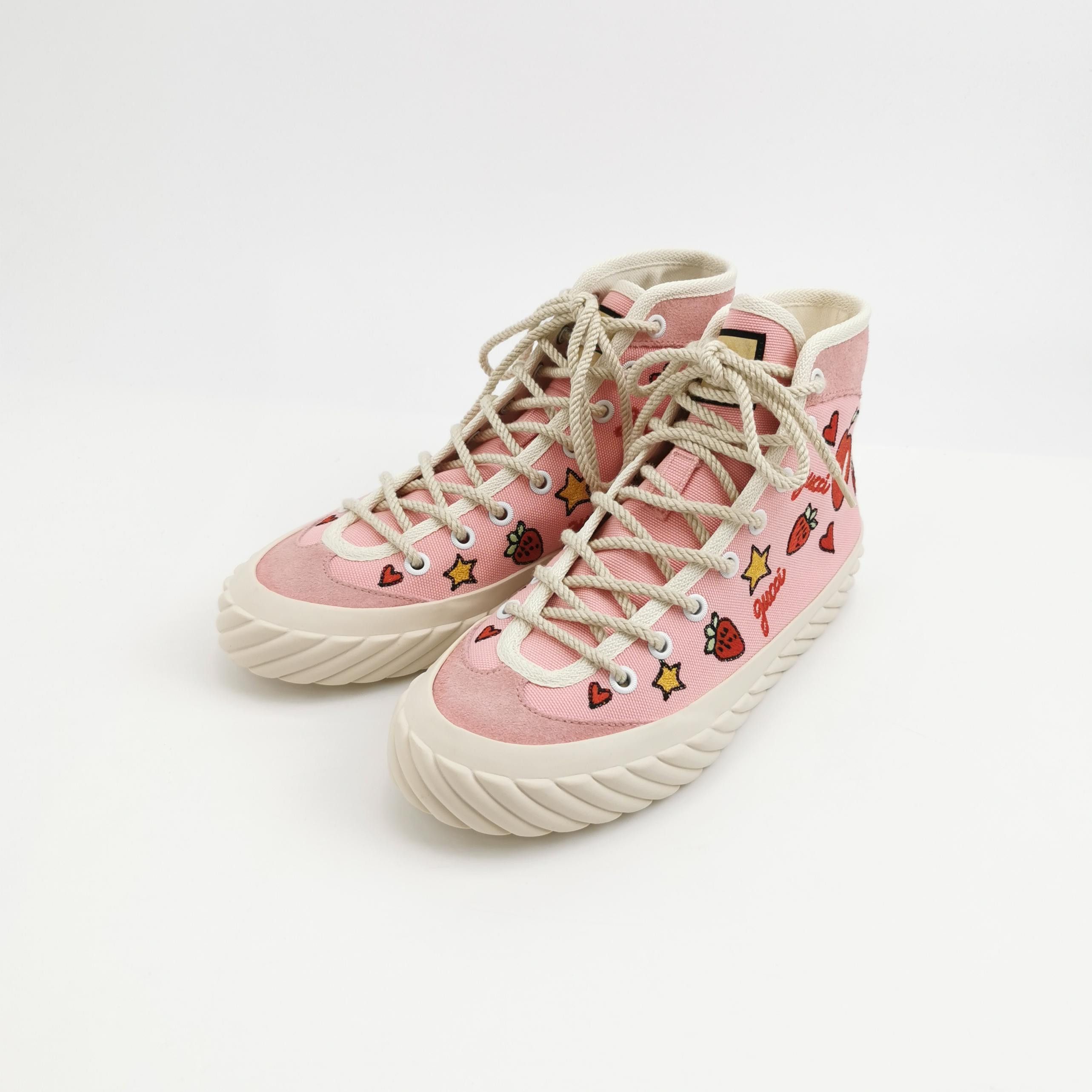 Gucci Gucci Women 5-5 Lowtop Sneakers Size US 5.5 / IT 35.5 - 2 Thumbnail