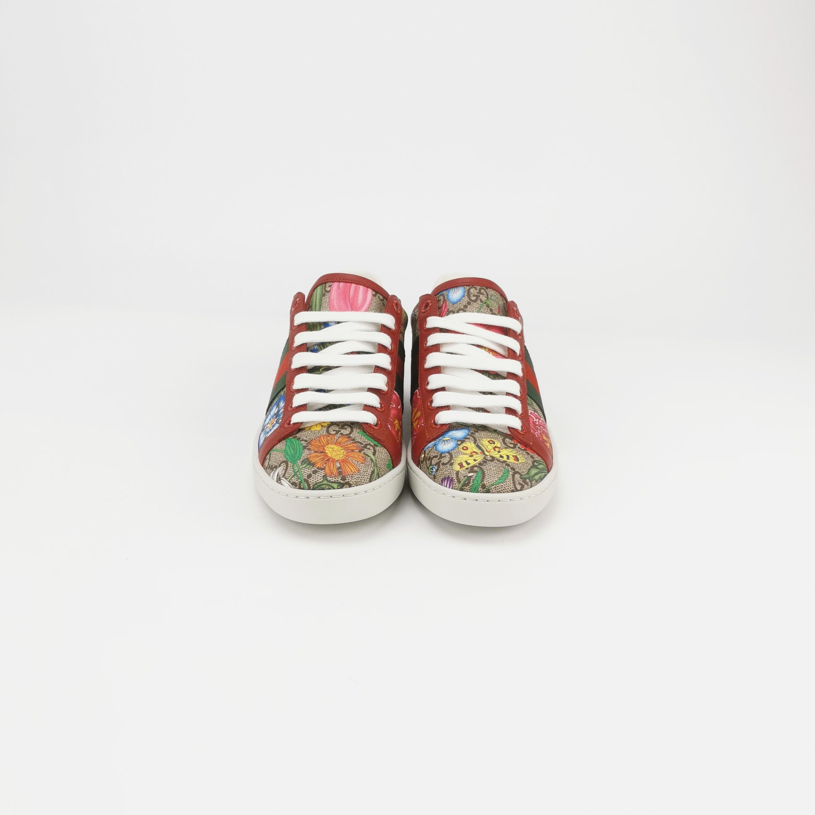 Gucci Gucci Women 5 Lowtop Sneakers Size US 5 / IT 35 - 3 Thumbnail