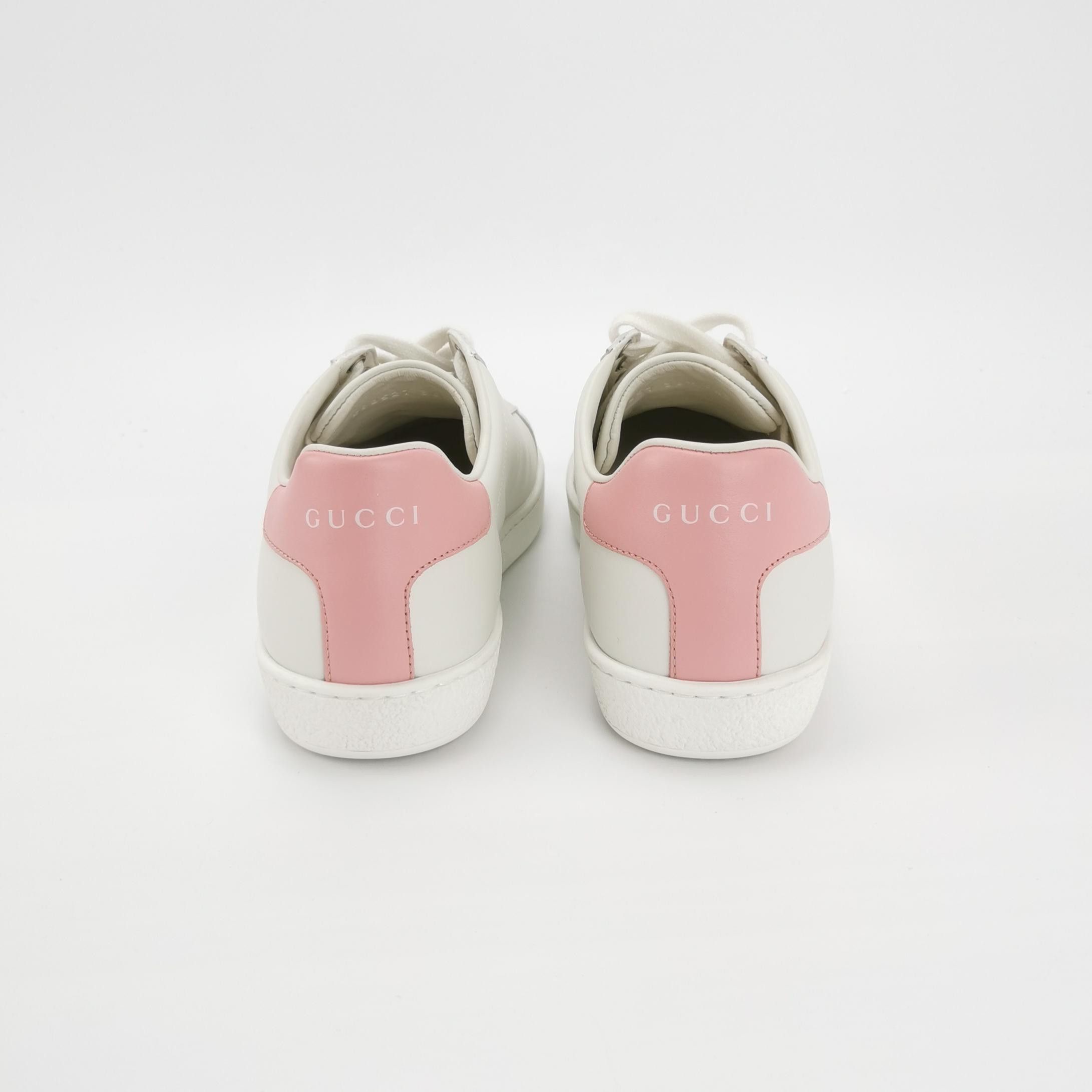 Gucci Gucci Women 6-5 Lowtop Sneakers Size US 6.5 / IT 36.5 - 4 Thumbnail