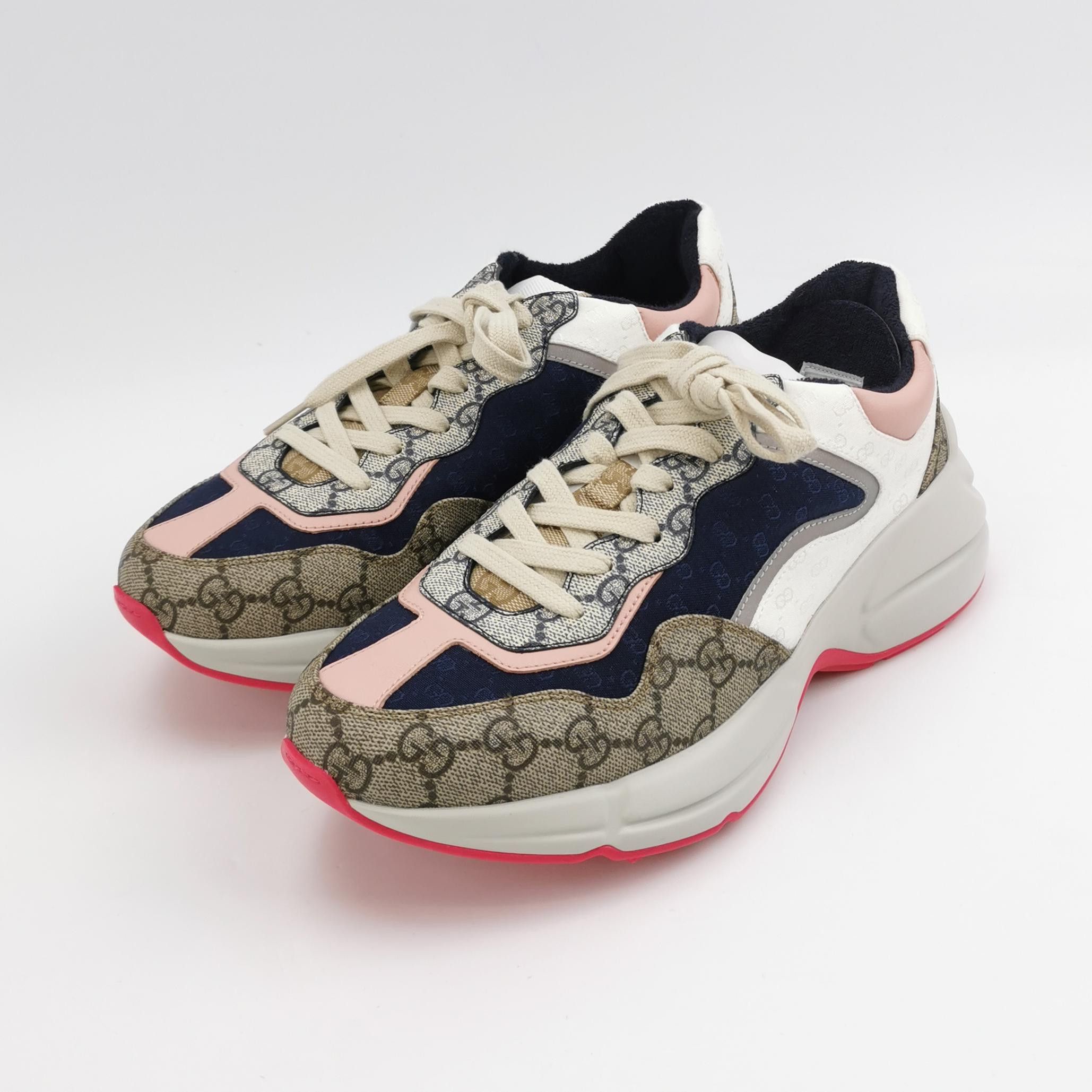 Gucci Gucci Women 10-5 Lowtop Sneakers Size US 10.5 / IT 40.5 - 2 Thumbnail