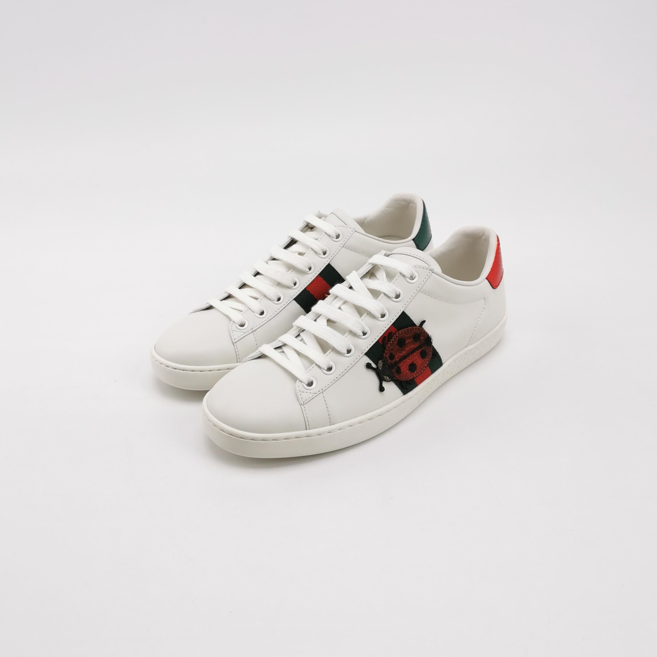 Gucci Gucci Women 7-5 Lowtop Sneakers Size US 7.5 / IT 37.5 - 2 Thumbnail