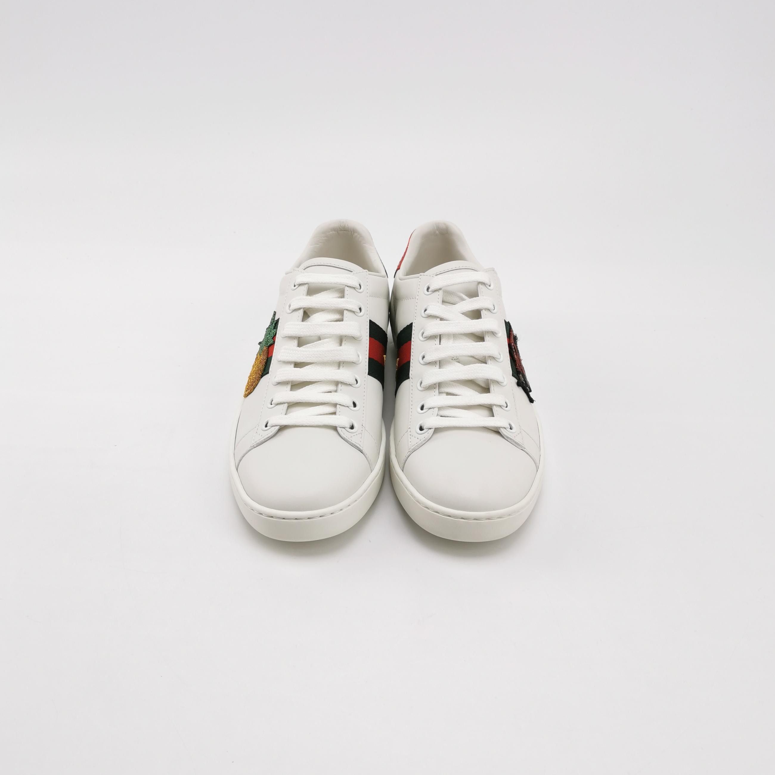 Gucci Gucci Women 7-5 Lowtop Sneakers Size US 7.5 / IT 37.5 - 3 Thumbnail