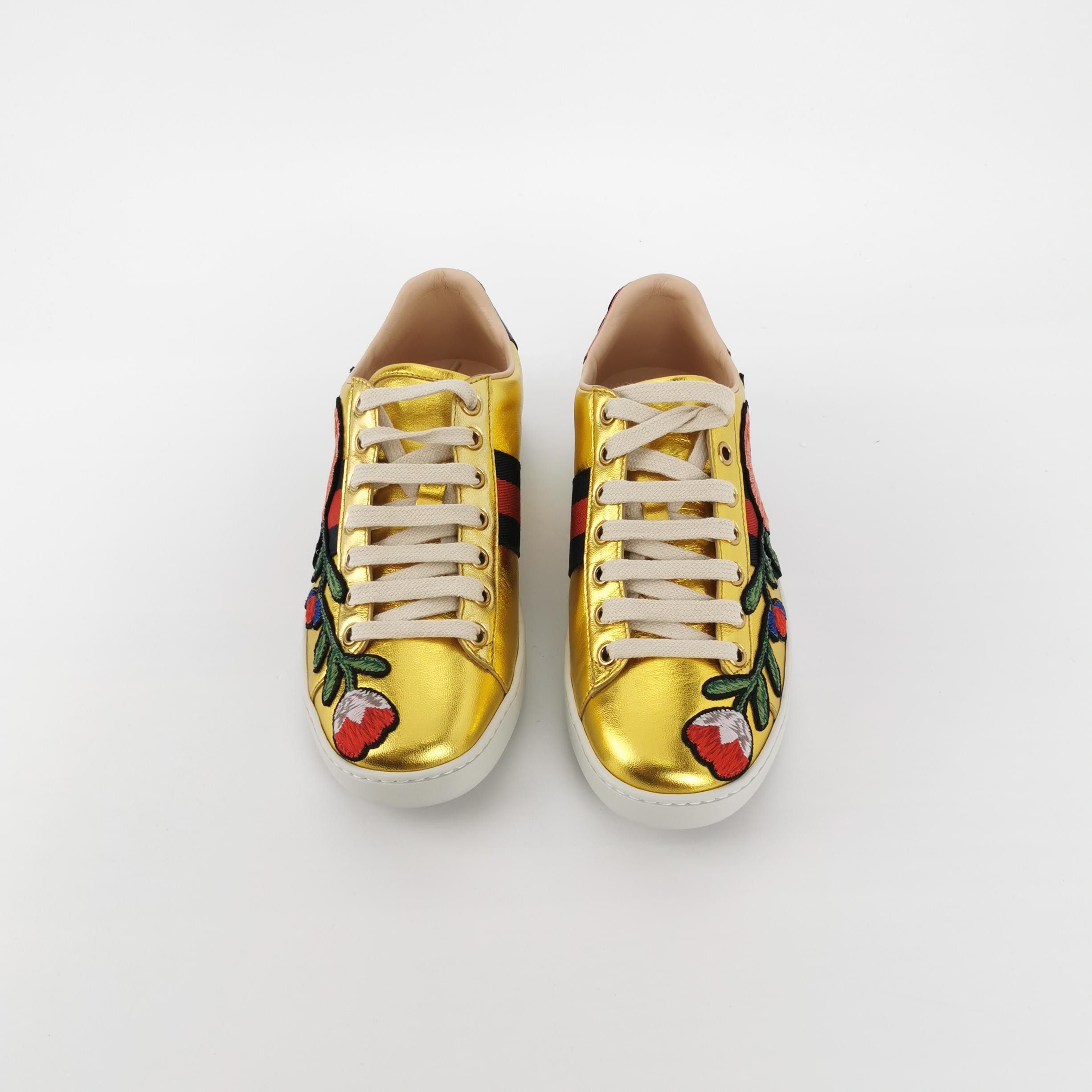 Gucci Gucci Women 6 Lowtop Sneakers Size US 6 / IT 36 - 3 Thumbnail