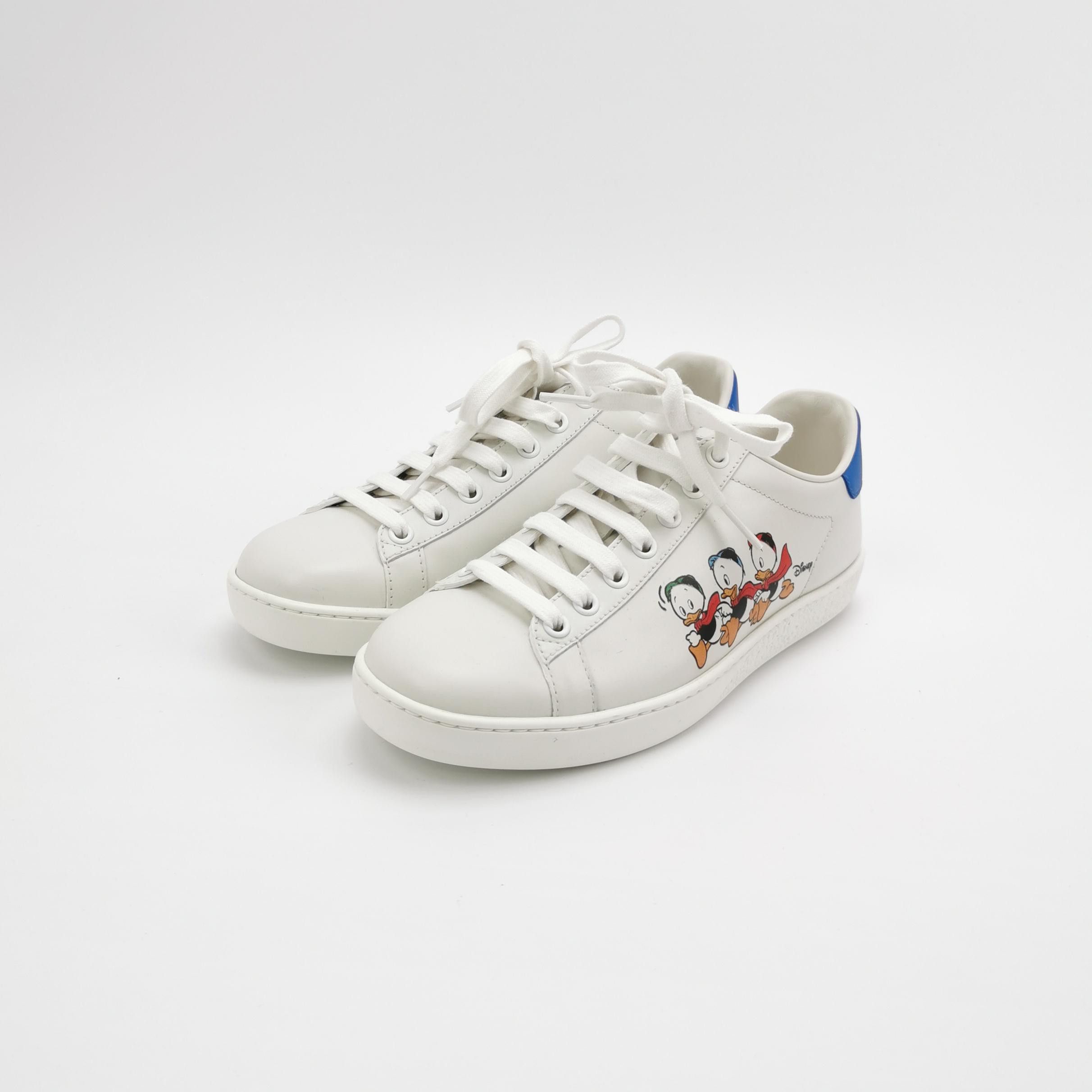 Gucci Gucci Women 5-5 Lowtop Sneakers Size US 5.5 / IT 35.5 - 2 Thumbnail