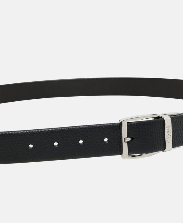 Canali Leather belt Size 46 - 2 Thumbnail